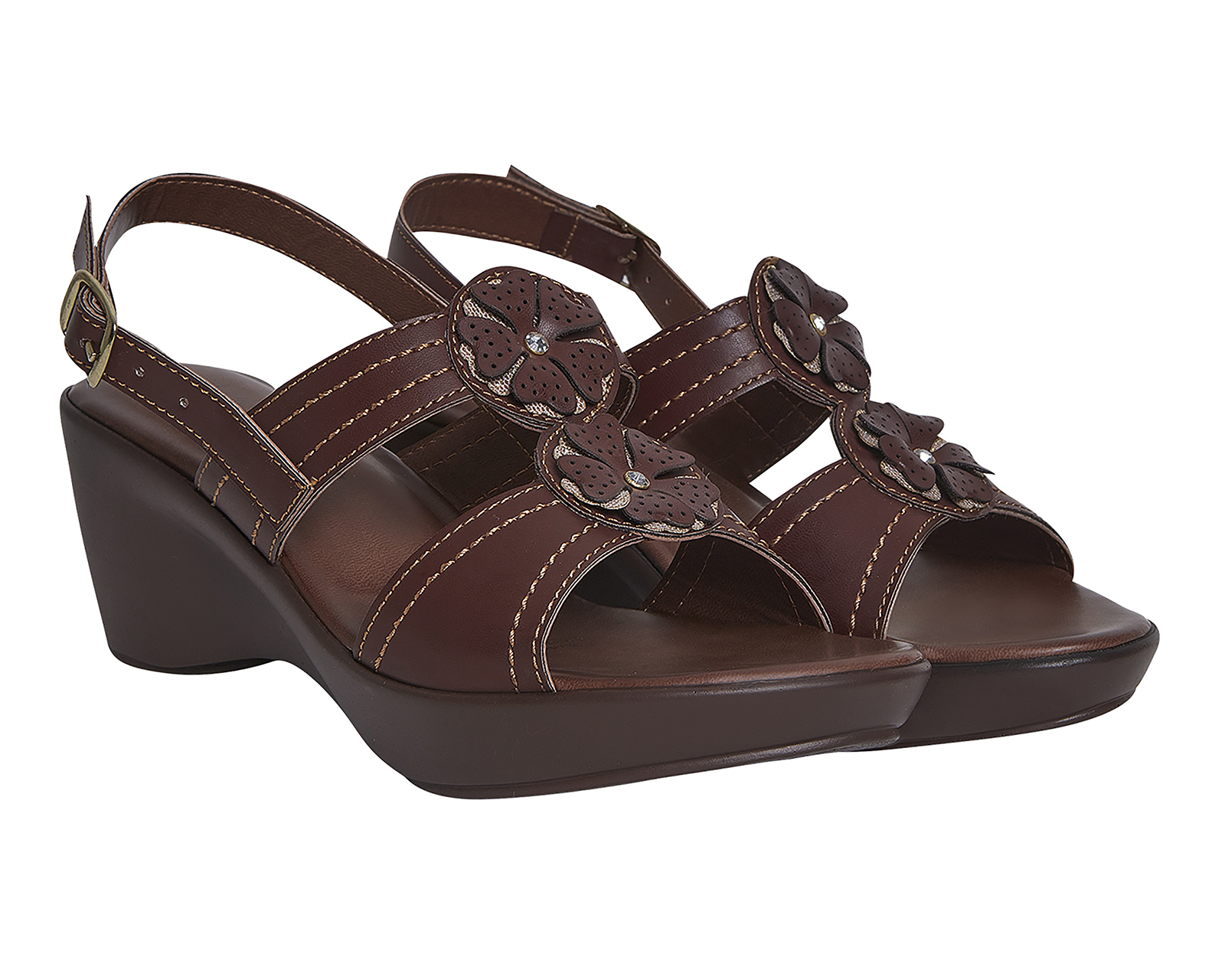 Foto 2 pulgar | Foto 1 | Sandalias Confort Lady Sun Conforto para Mujer
