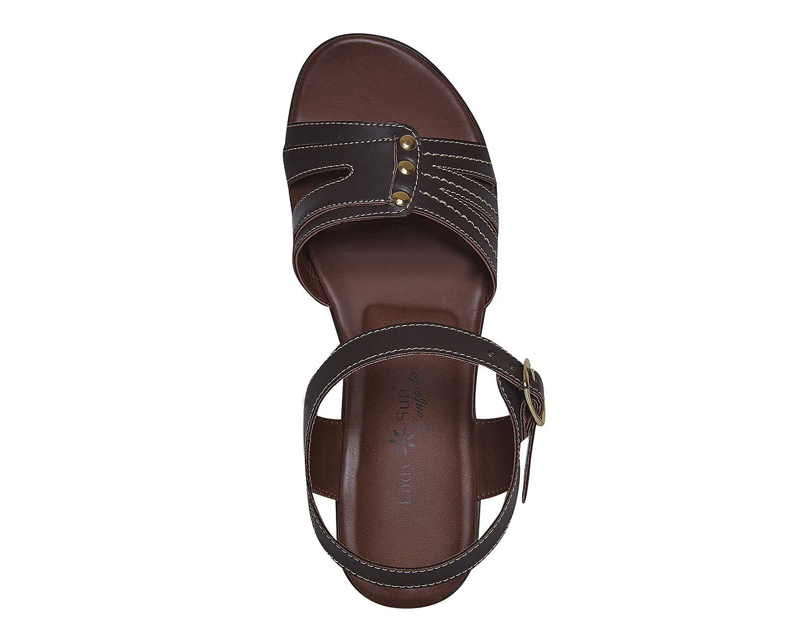 Foto 6 pulgar | Foto 5 | Sandalias Confort Lady Sun Conforto para Mujer