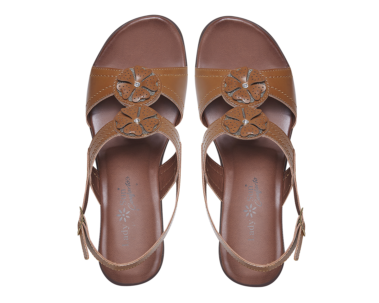 Foto 4 pulgar | Foto 3 | Sandalias Confort Lady Sun Conforto para Mujer
