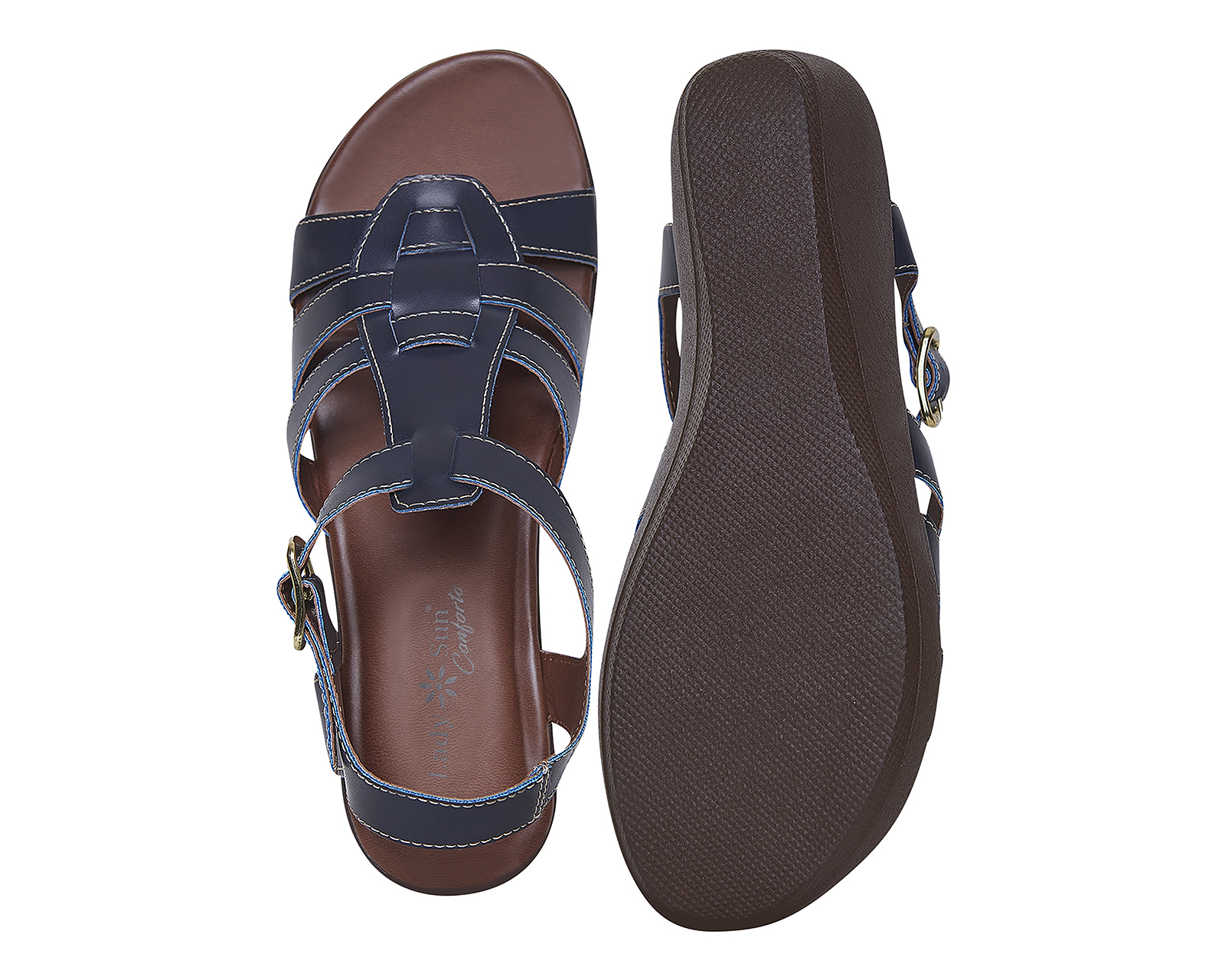 Foto 3 pulgar | Foto 2 | Sandalias Confort Lady Sun Conforto para Mujer