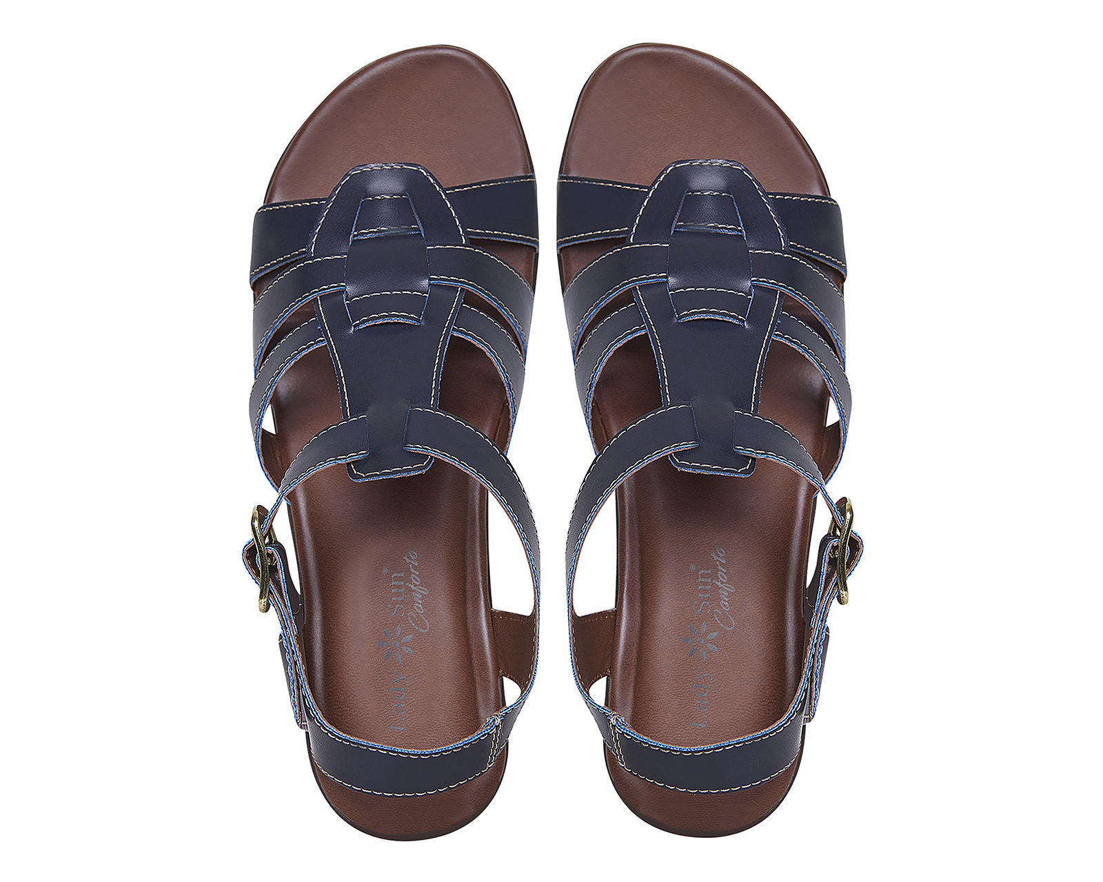 Foto 4 pulgar | Foto 3 | Sandalias Confort Lady Sun Conforto para Mujer