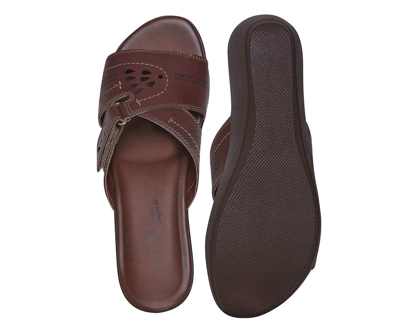 Foto 3 pulgar | Foto 2 | Sandalias Confort Lady Sun Conforto para Mujer