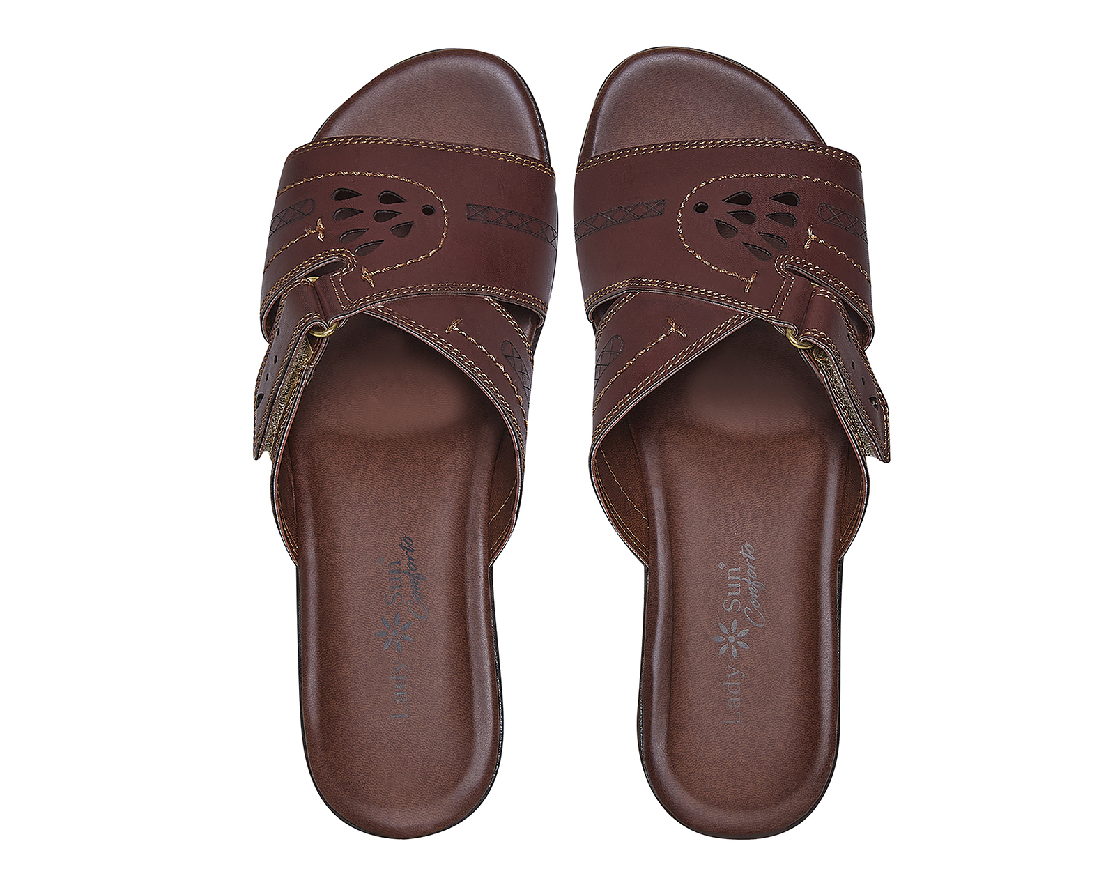 Foto 4 pulgar | Foto 3 | Sandalias Confort Lady Sun Conforto para Mujer
