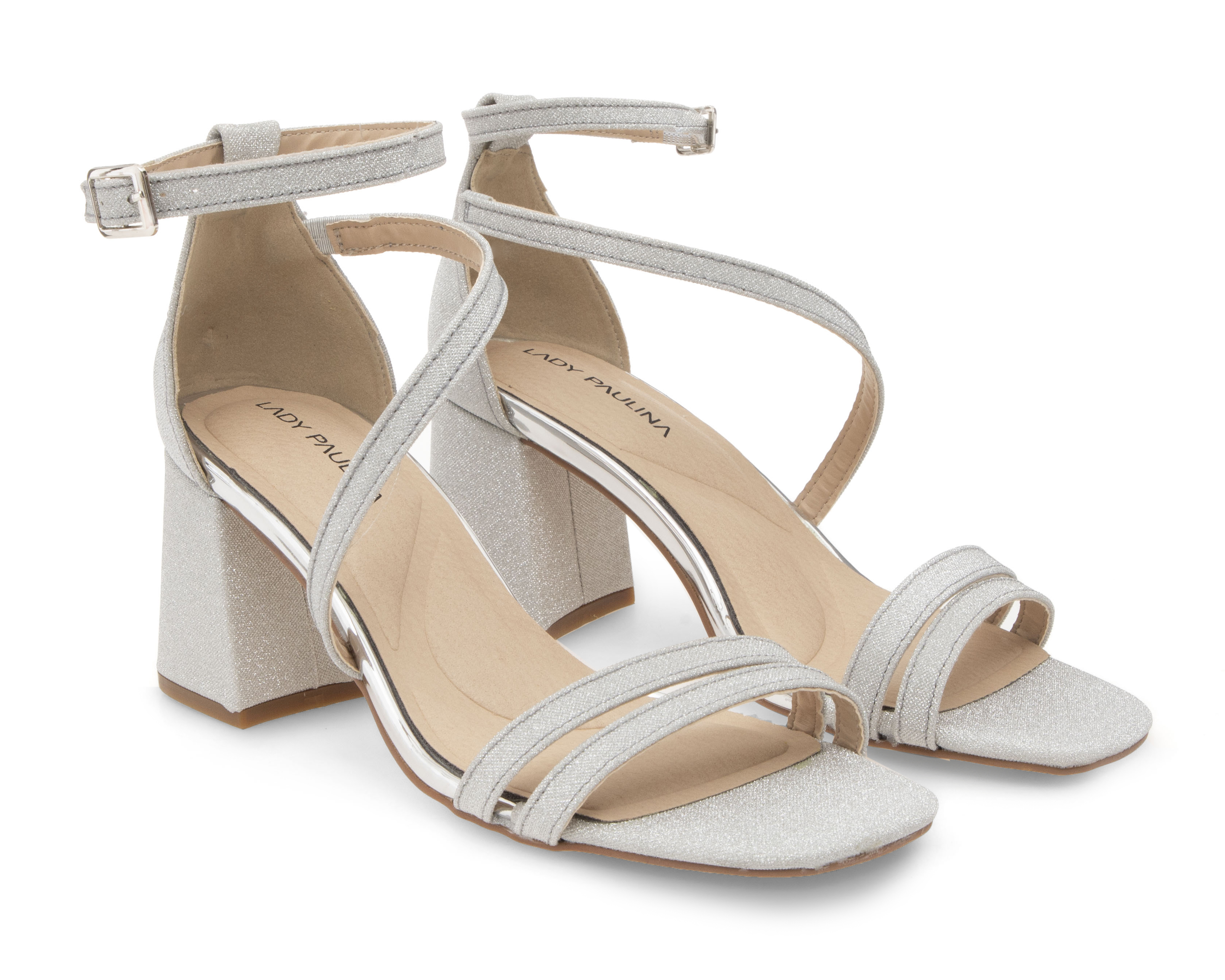 Sandalias de Tacón Lady Paulina Cadiz para Mujer