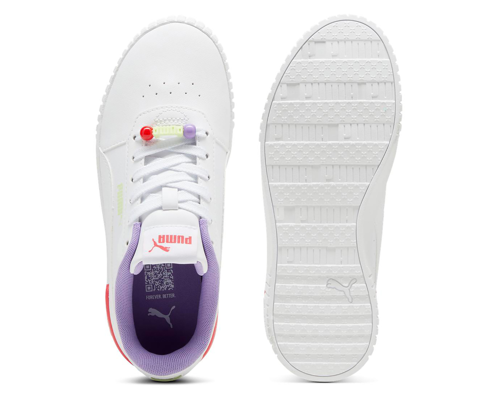 Foto 3 pulgar | Foto 2 | Tenis Puma Carina 2.0 Pearls Juvenil
