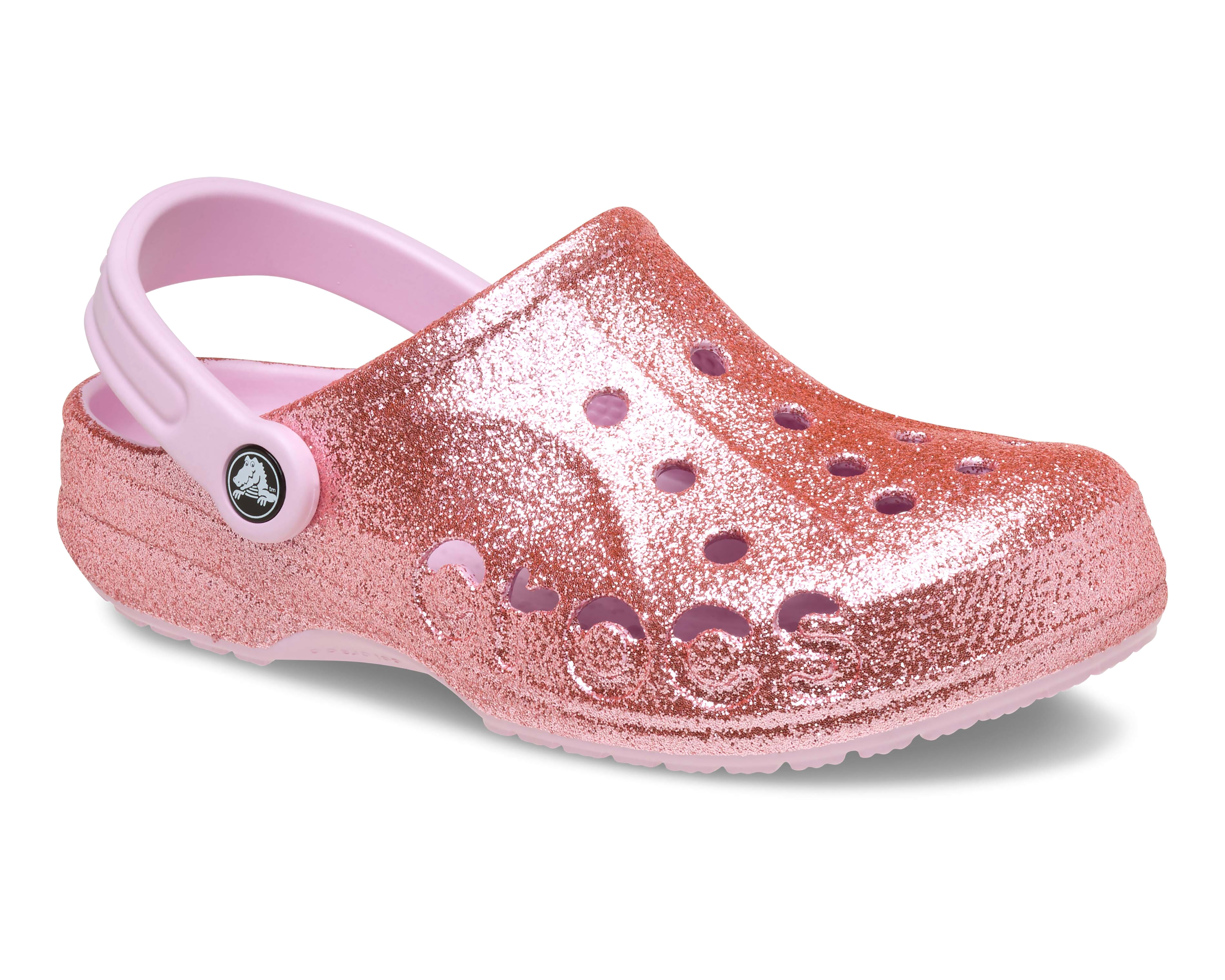 Foto 2 pulgar | Foto 1 | Sandalias Crocs Baya Glitter para Mujer
