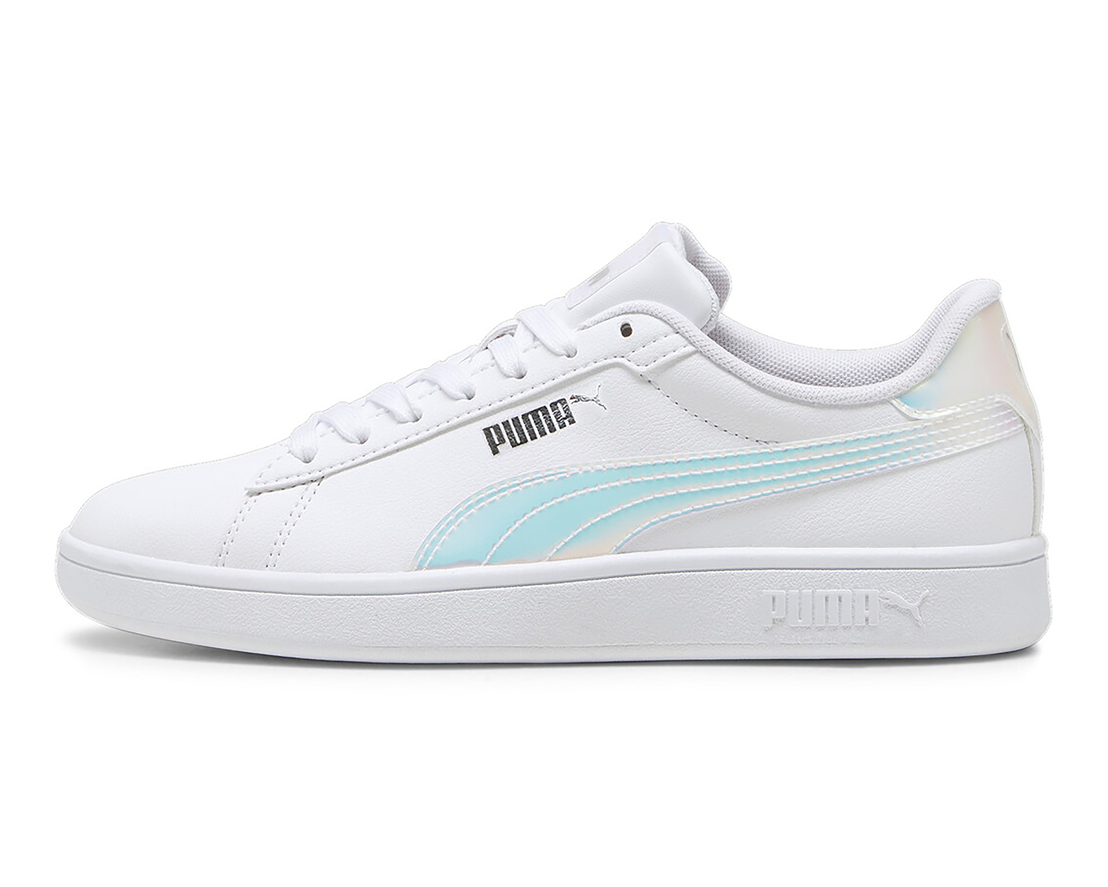 Foto 5 pulgar | Foto 4 | Tenis Puma Smash 3.0 Holo Juveniles