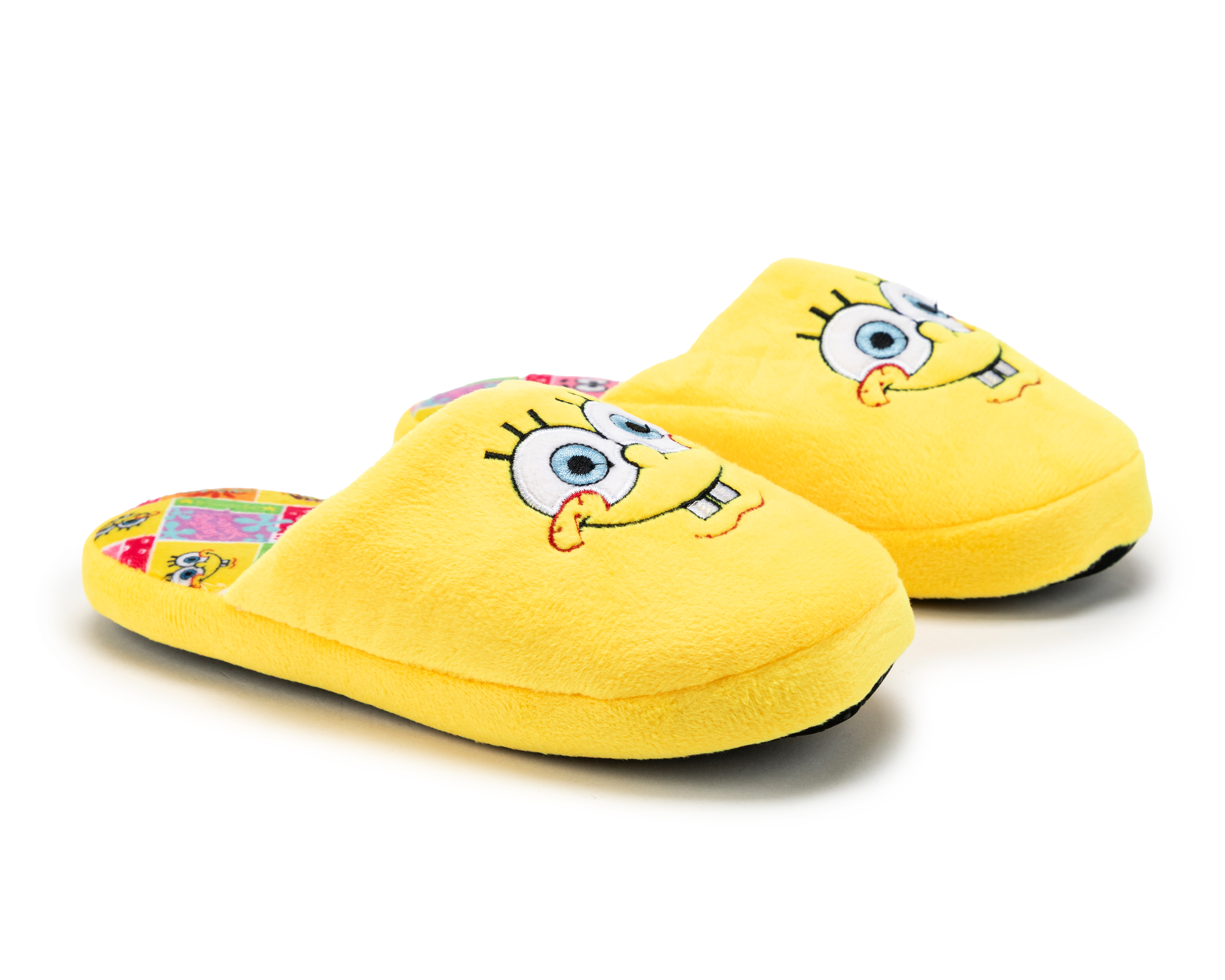 Foto 2 pulgar | Foto 1 | Pantuflas para Niño Bob Esponja
