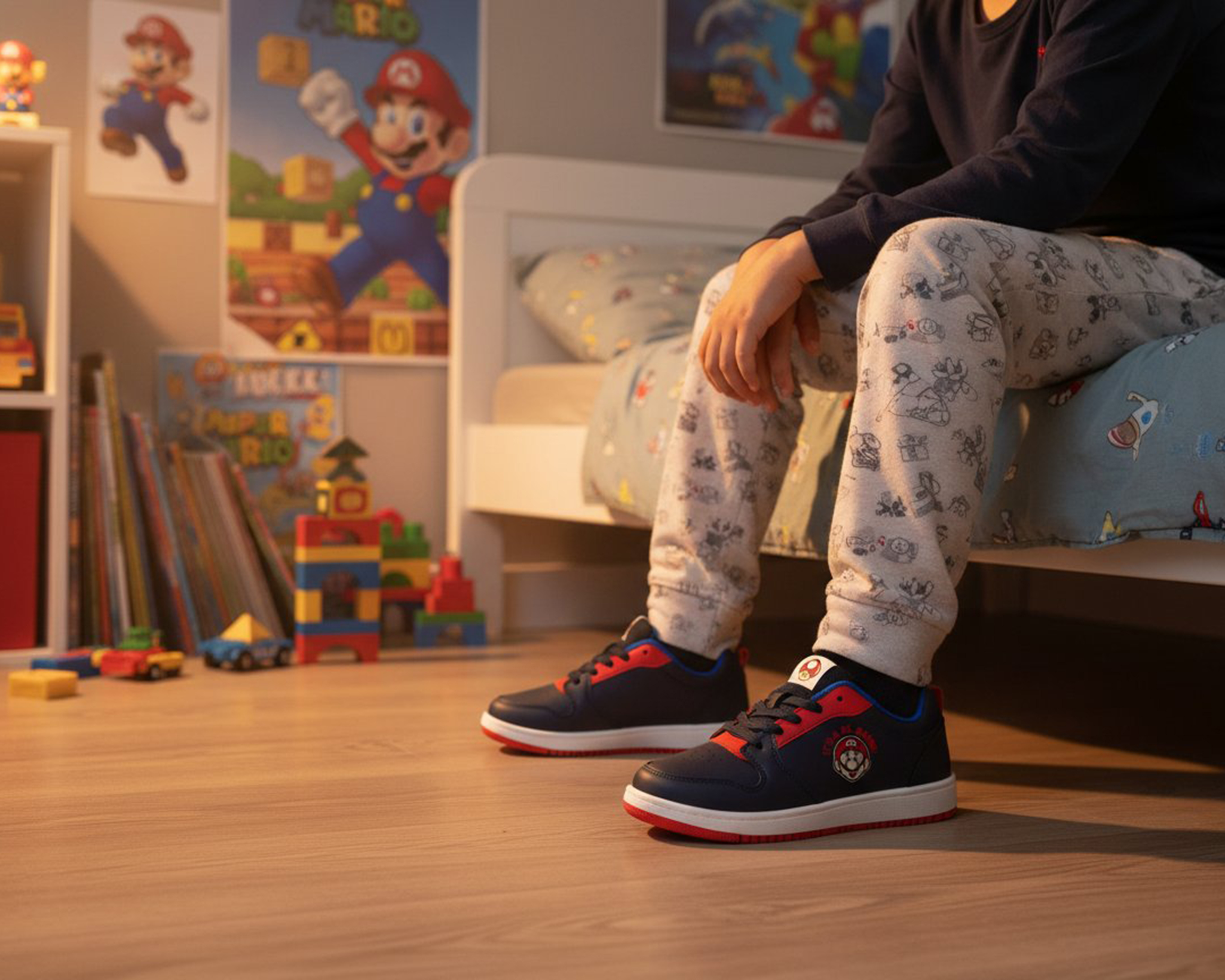 Foto 7 | Foto 7 | Tenis Casuales Super Mario Juveniles