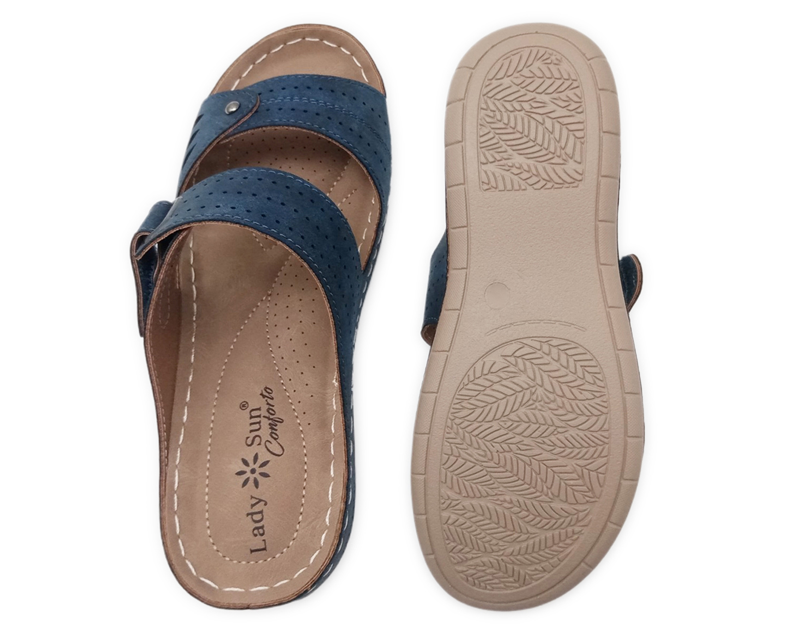 Foto 4 pulgar | Foto 3 | Sandalias Confort Lady Sun Conforto para Mujer
