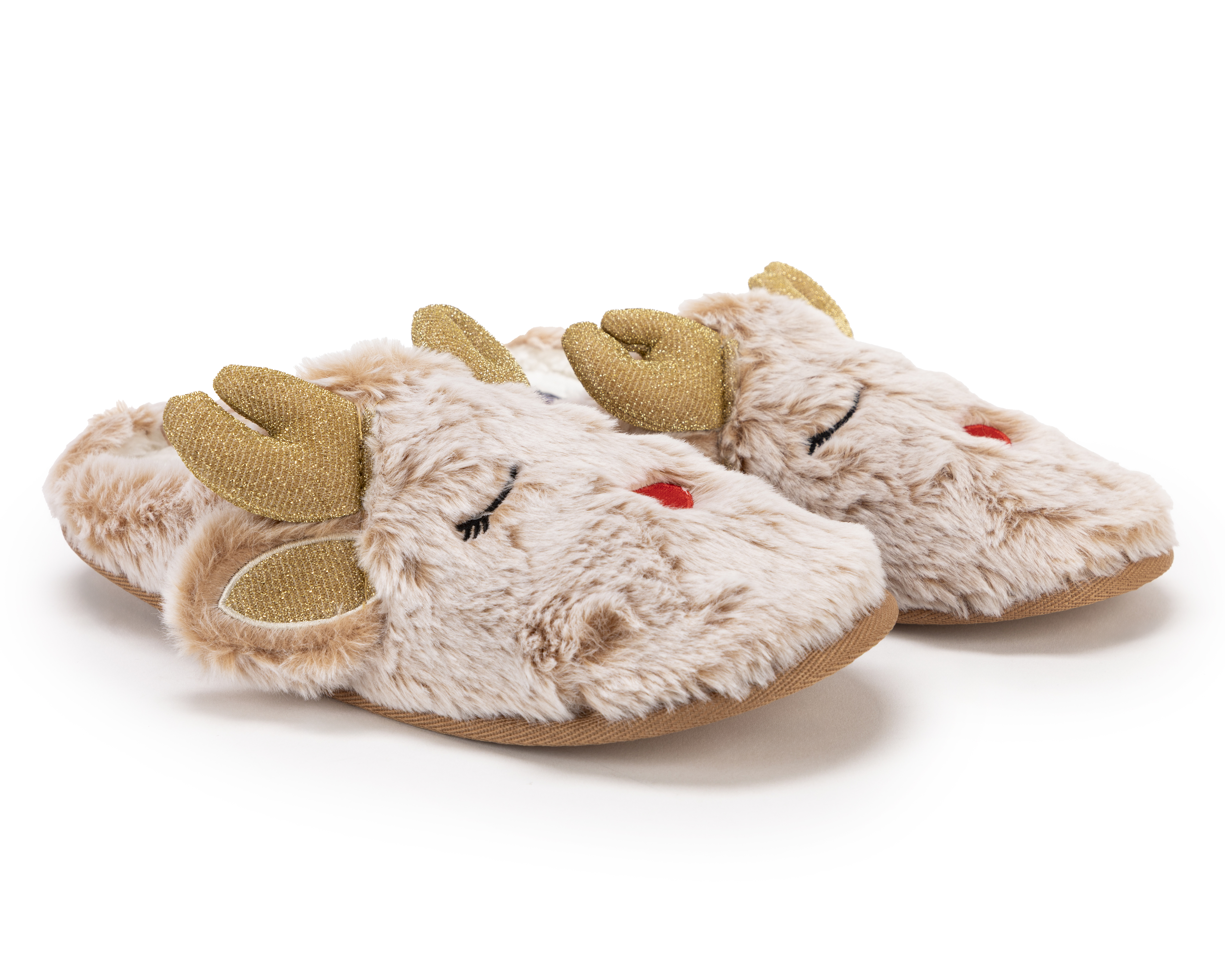 Pantuflas de Reno para Mujer Beauty Secret
