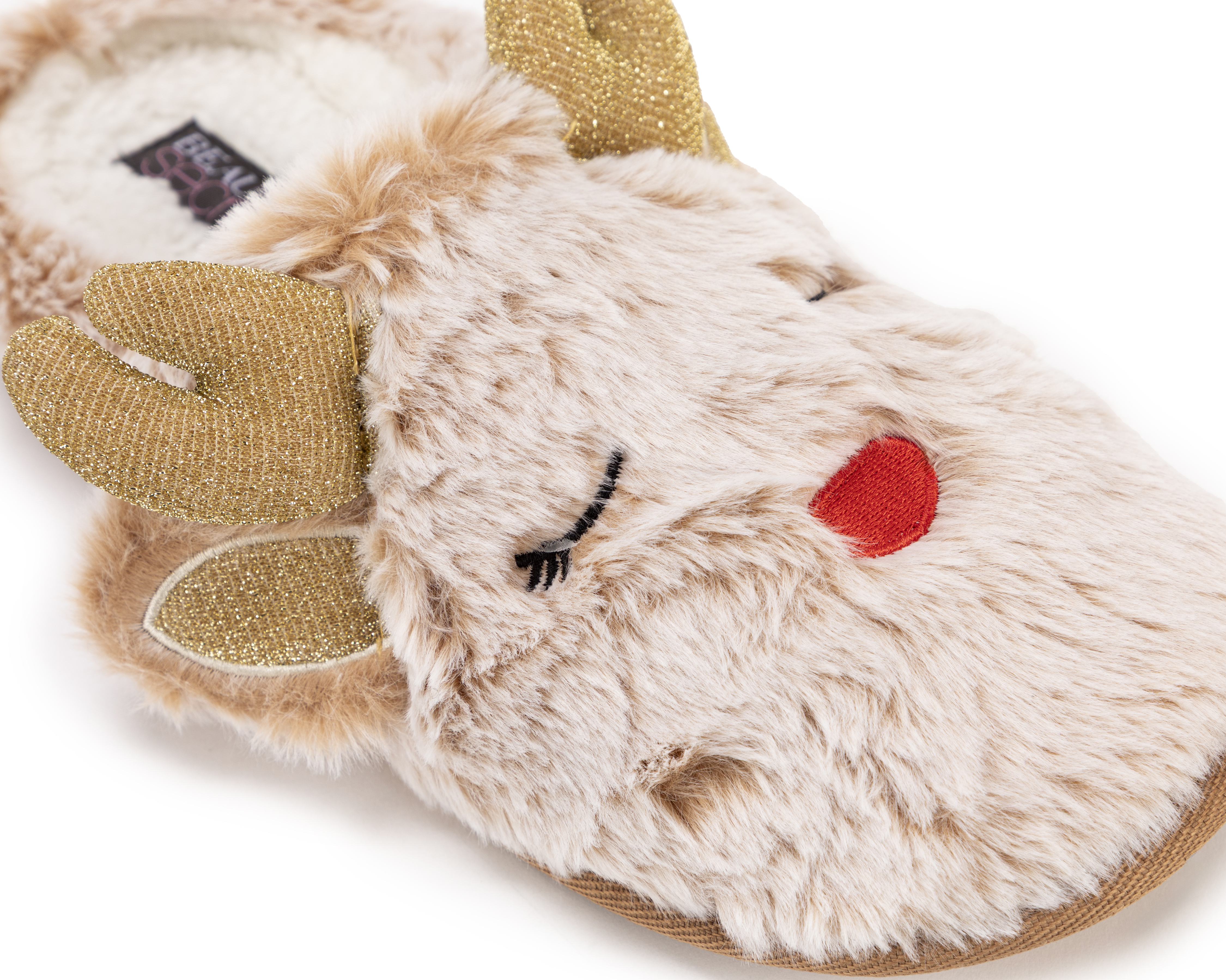 Foto 6 | Foto 6 | Pantuflas de Reno para Mujer Beauty Secret