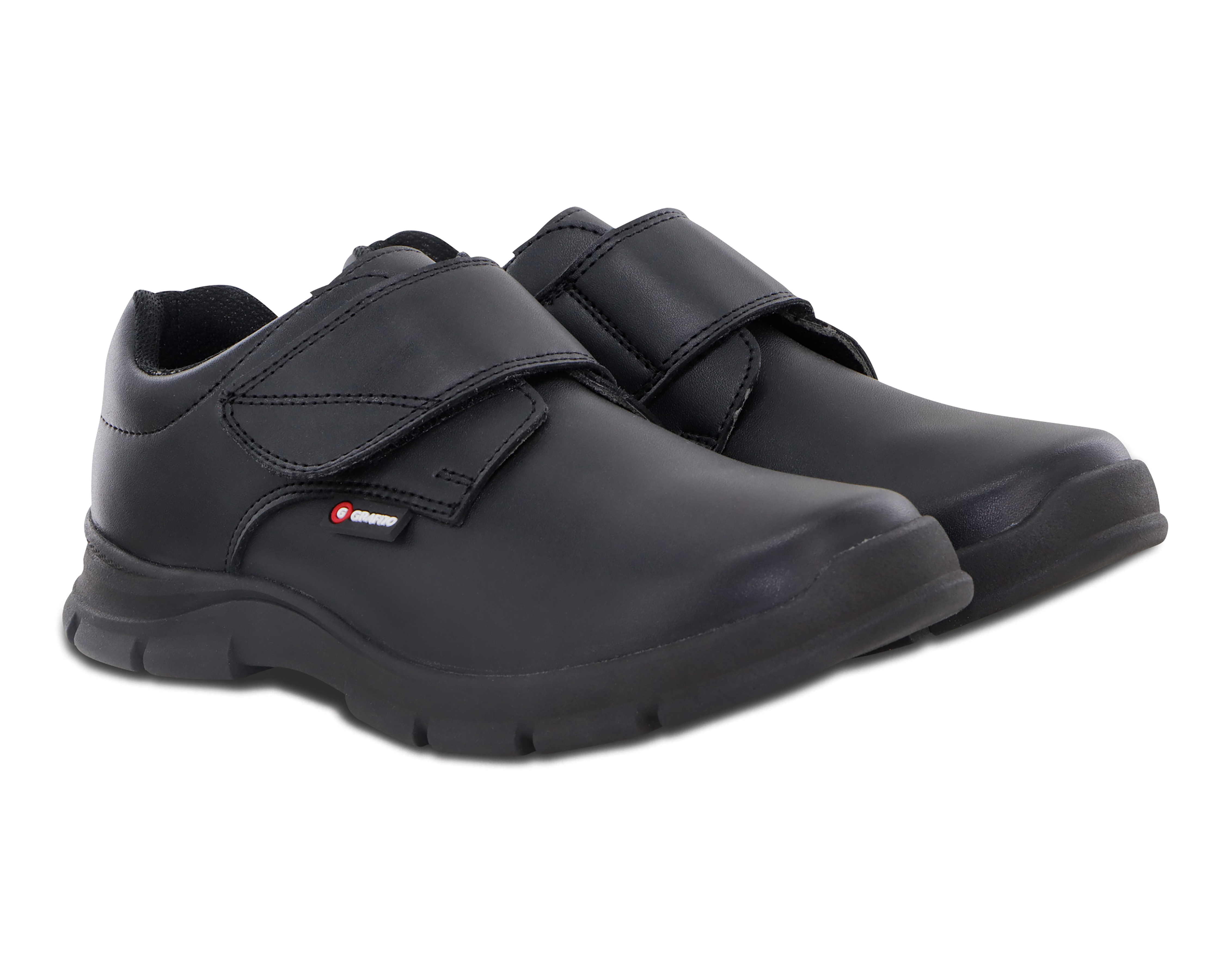 Zapatos Escolares Grafito para Niño