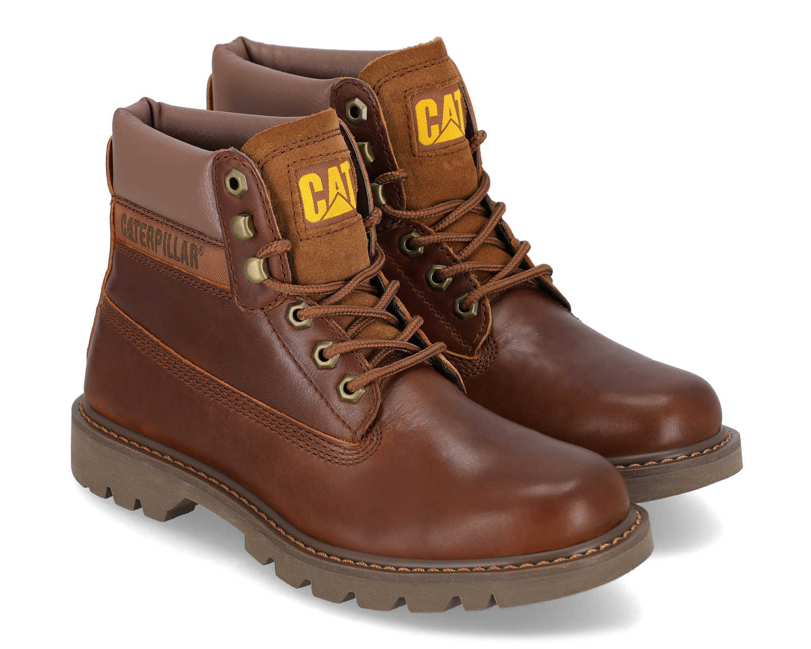 Botas Casuales CAT de Piel Colorado 20 Yam para Hombre