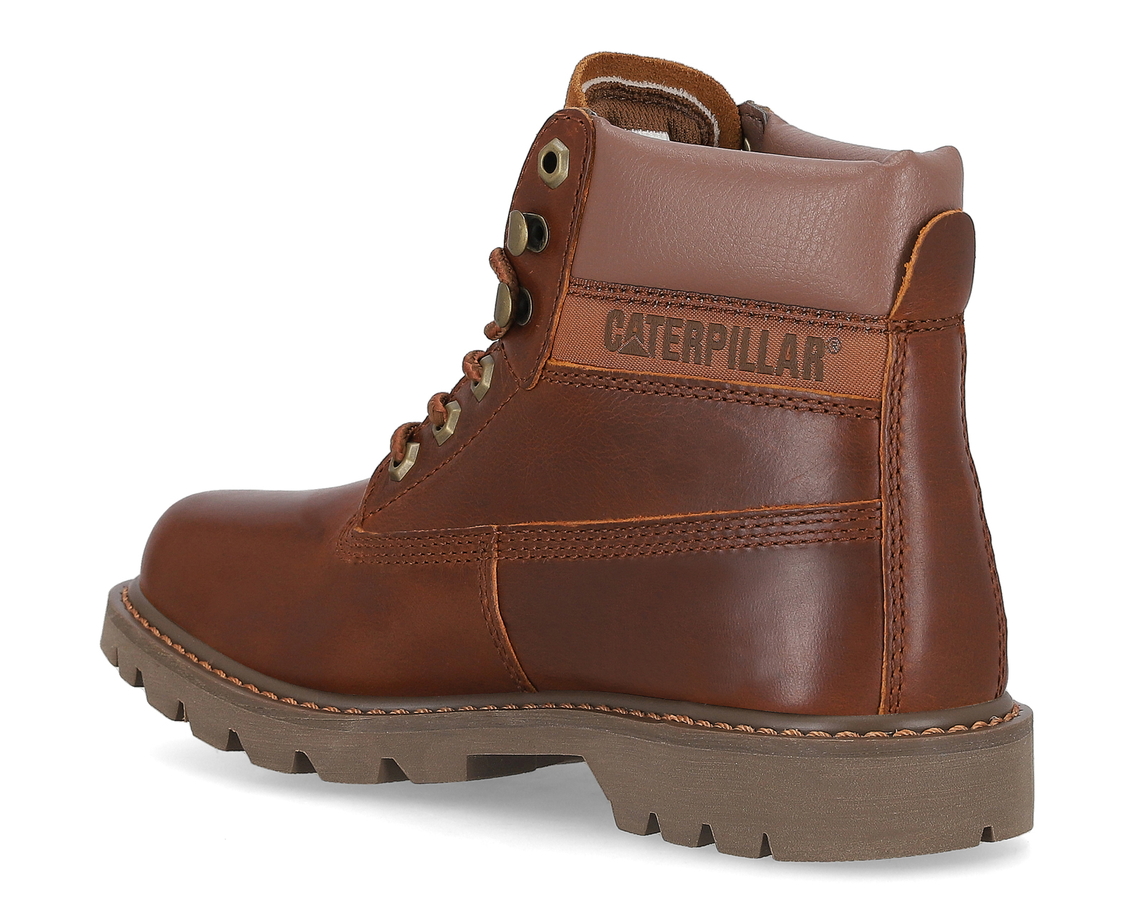 Foto 3 | Foto 3 | Botas Casuales CAT de Piel Colorado 20 Yam para Hombre