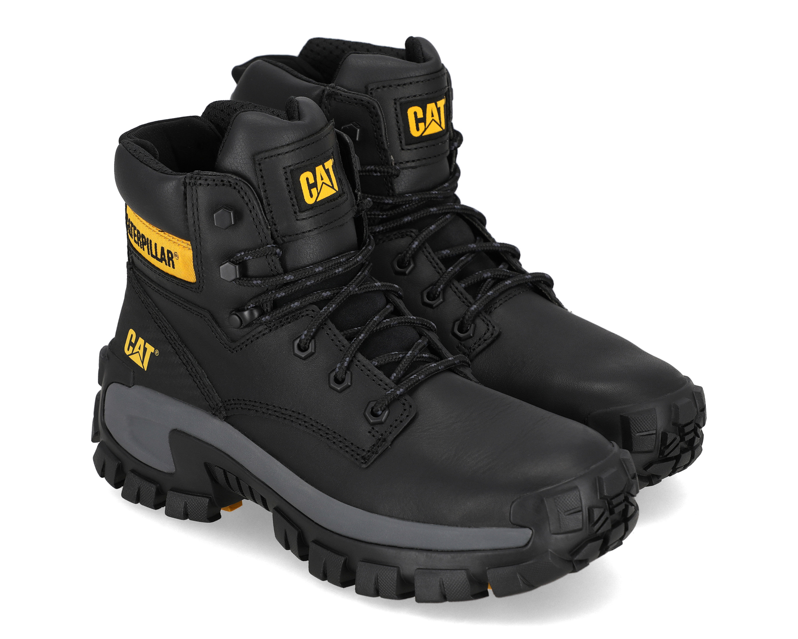 Foto 2 pulgar | Foto 1 | Botas de Trabajo CAT Invader Hi ST de Piel para Hombre Certificada