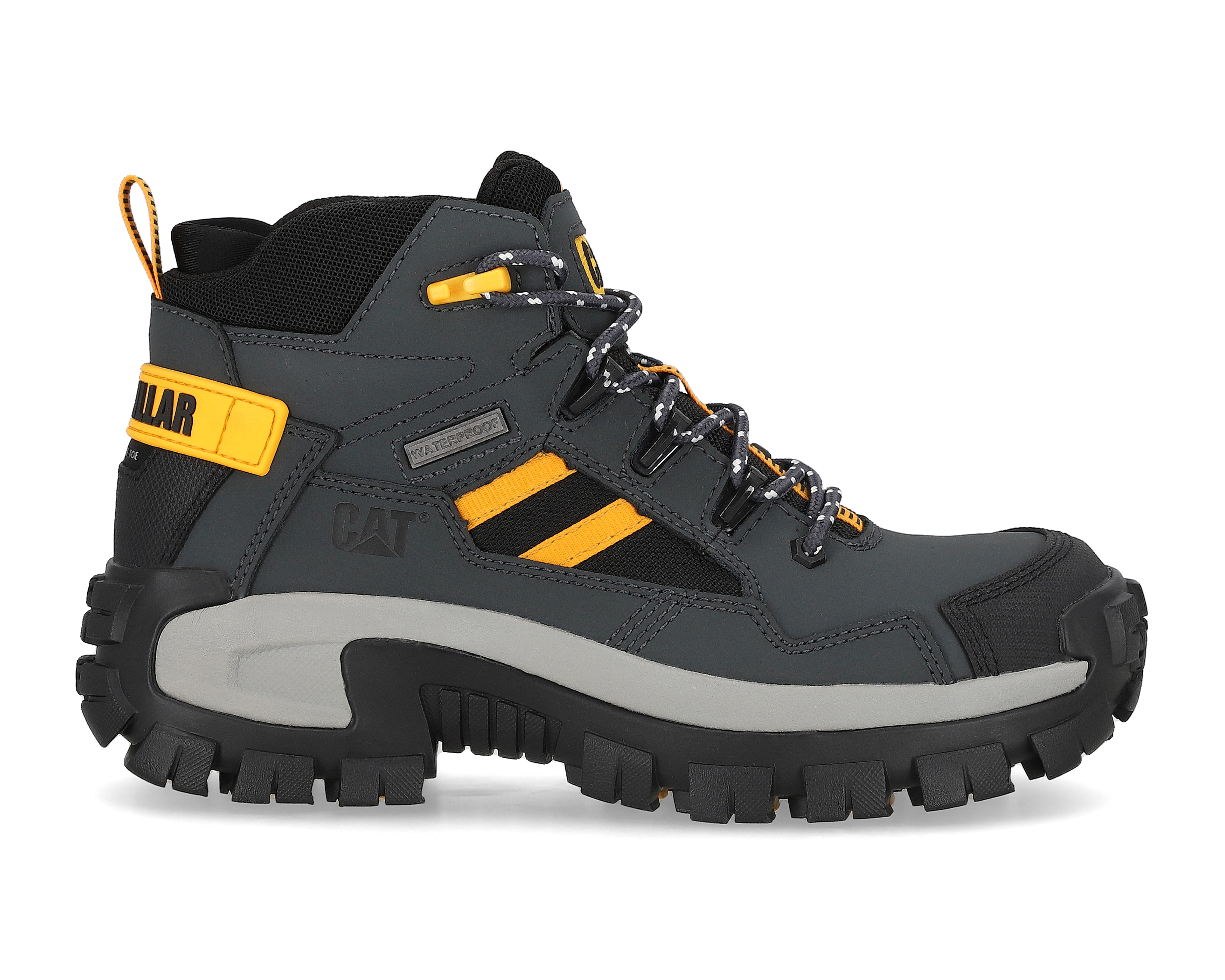 Foto 2 | Foto 2 | Botas de Trabajo CAT Invader Mid Vent de Piel para Hombre