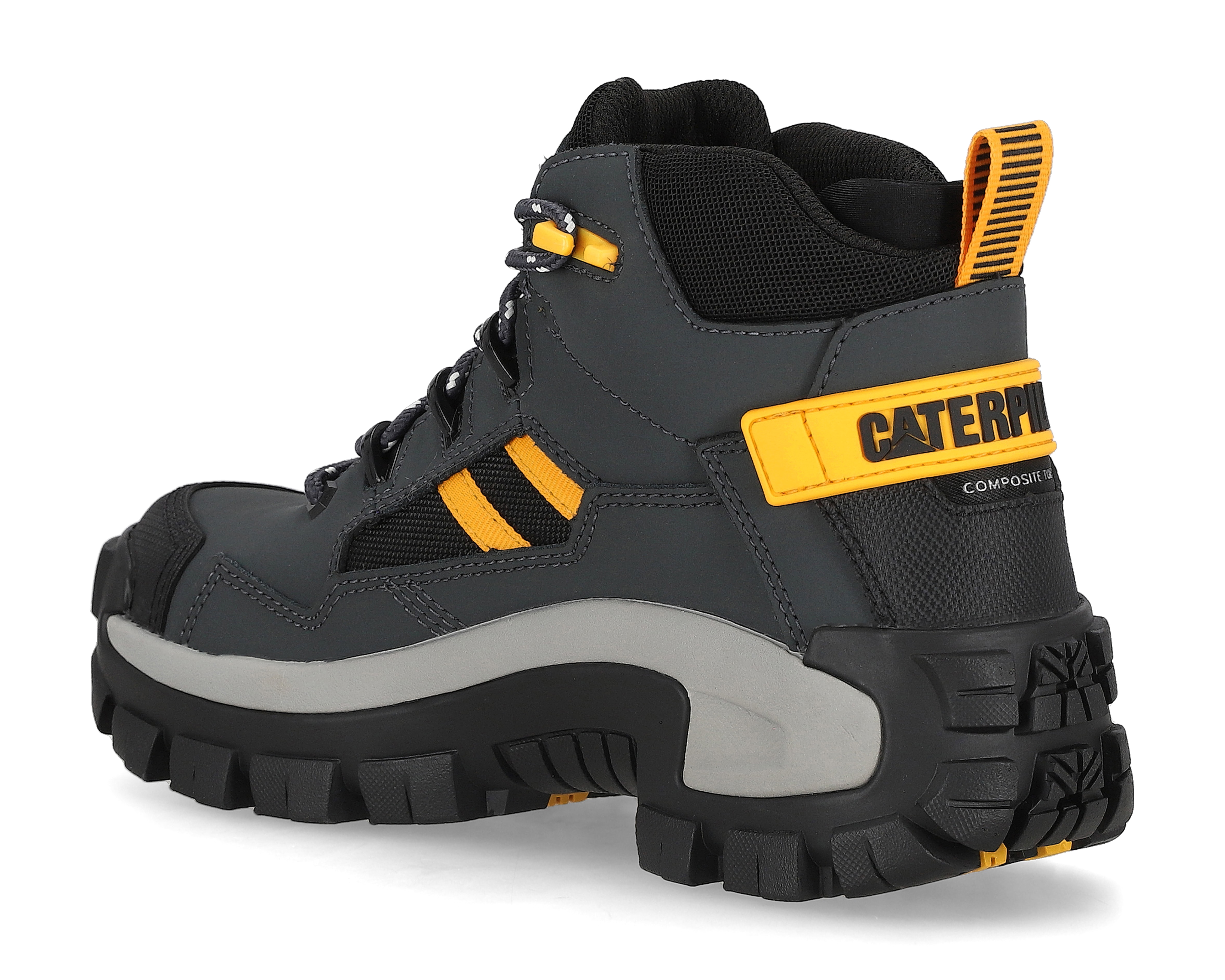 Foto 4 pulgar | Foto 3 | Botas de Trabajo CAT Invader Mid Vent de Piel para Hombre