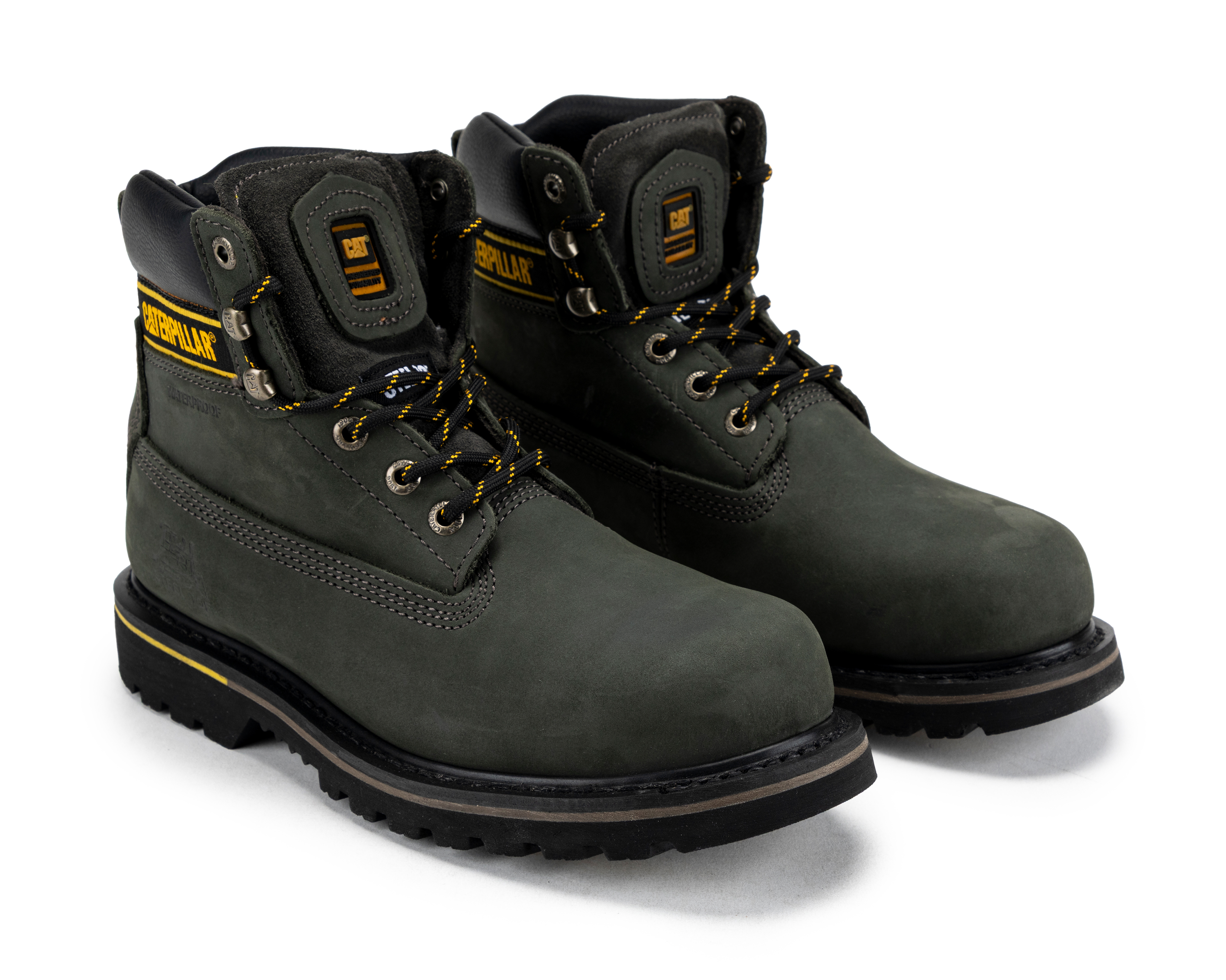 Foto 2 pulgar | Foto 1 | Botas de Trabajo CAT Holton ST WP M4M de Piel para Hombre