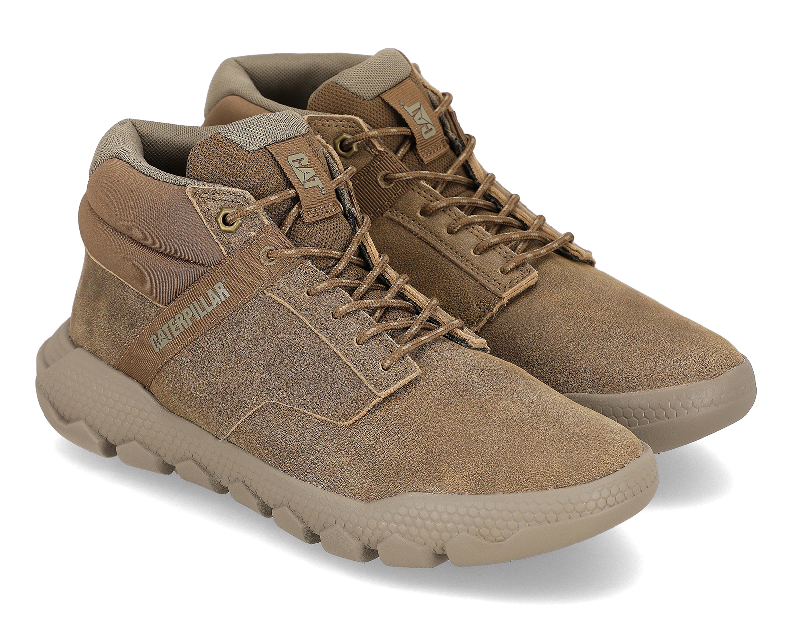 Foto 2 pulgar | Foto 1 | Botas Casuales CAT Hex Lite Mid de Piel para Hombre