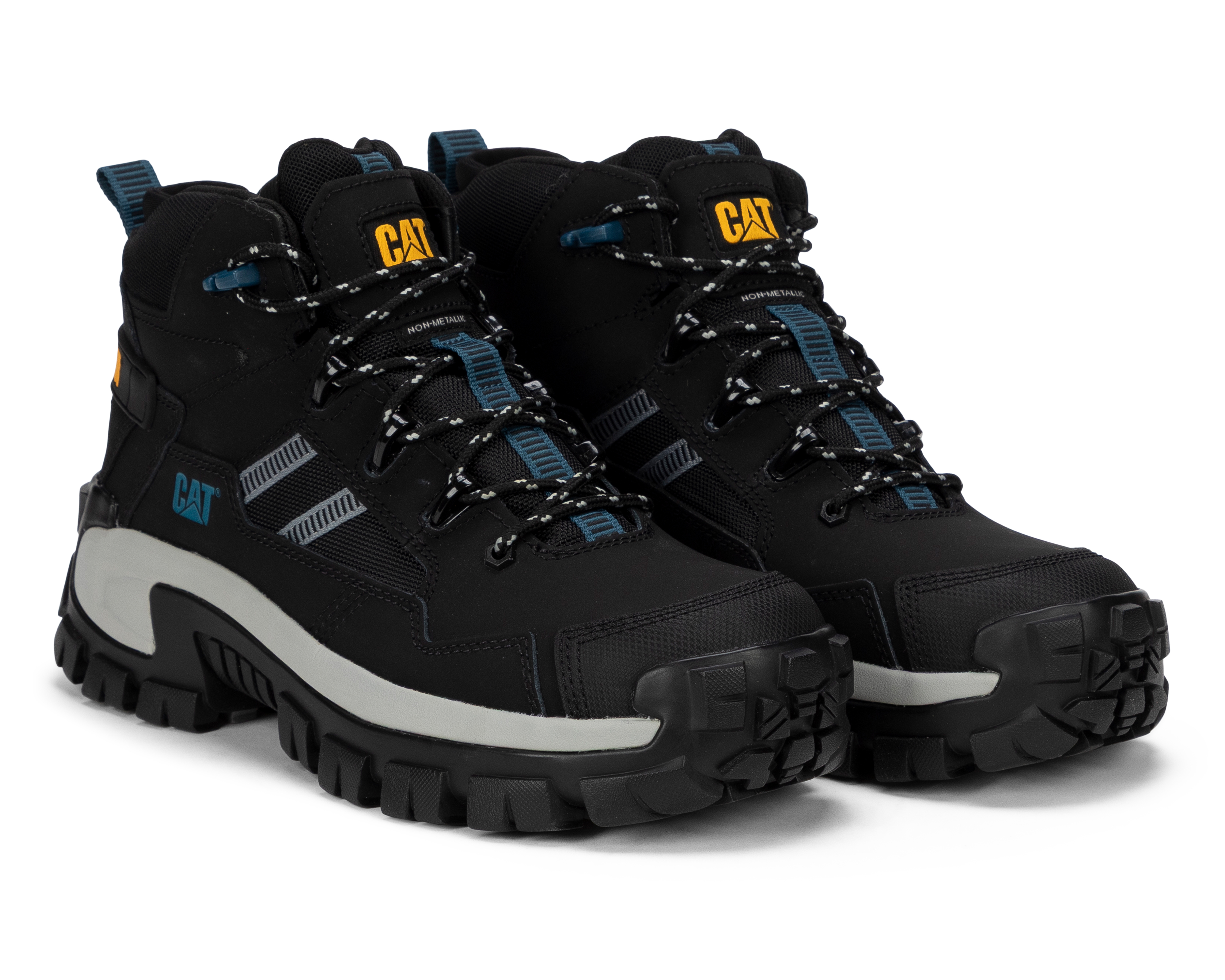 Botas de Trabajo CAT Invider Mit Vent de Piel para Hombre Certificada