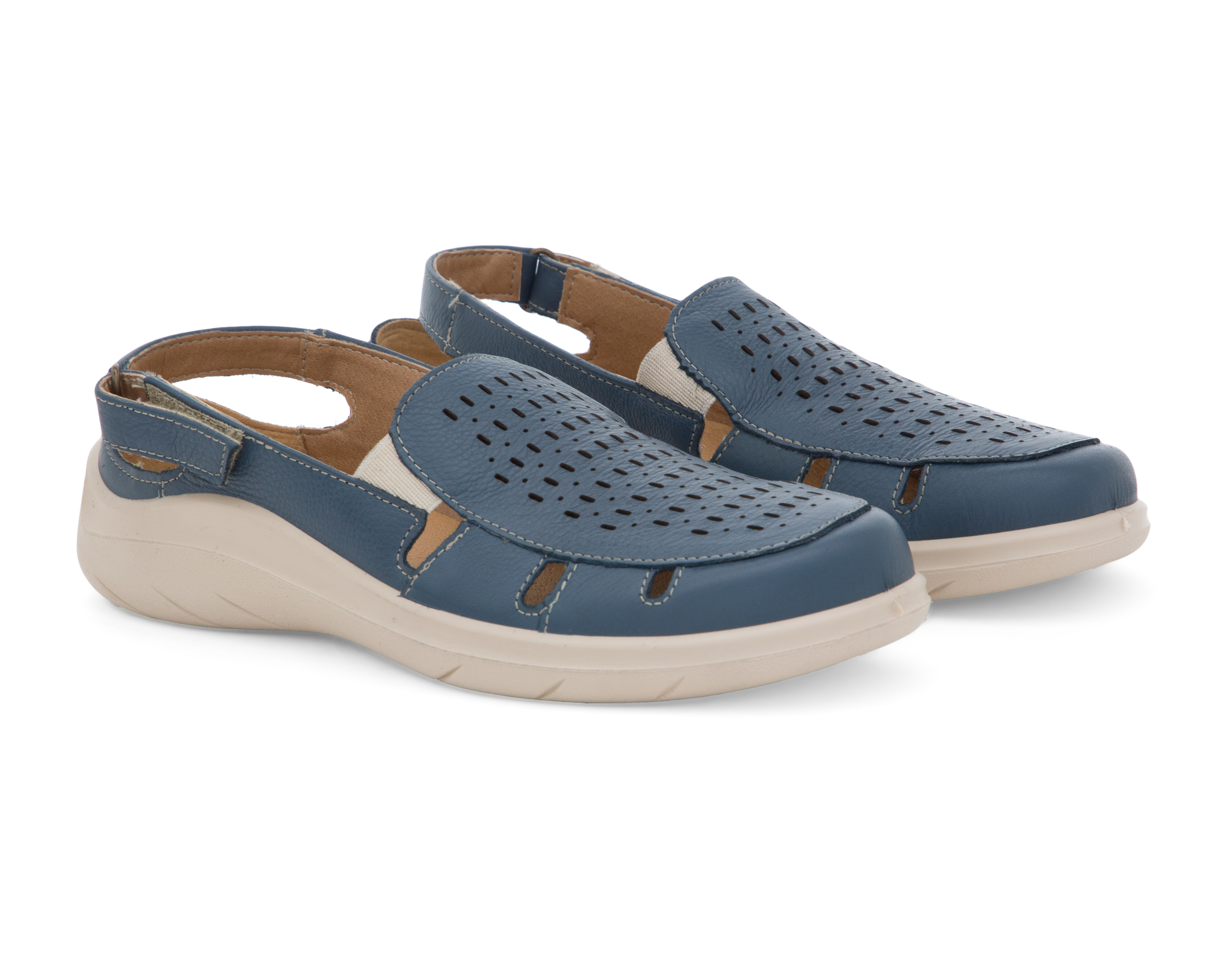 Zapatos Confort Flexi Acai de Piel para Mujer