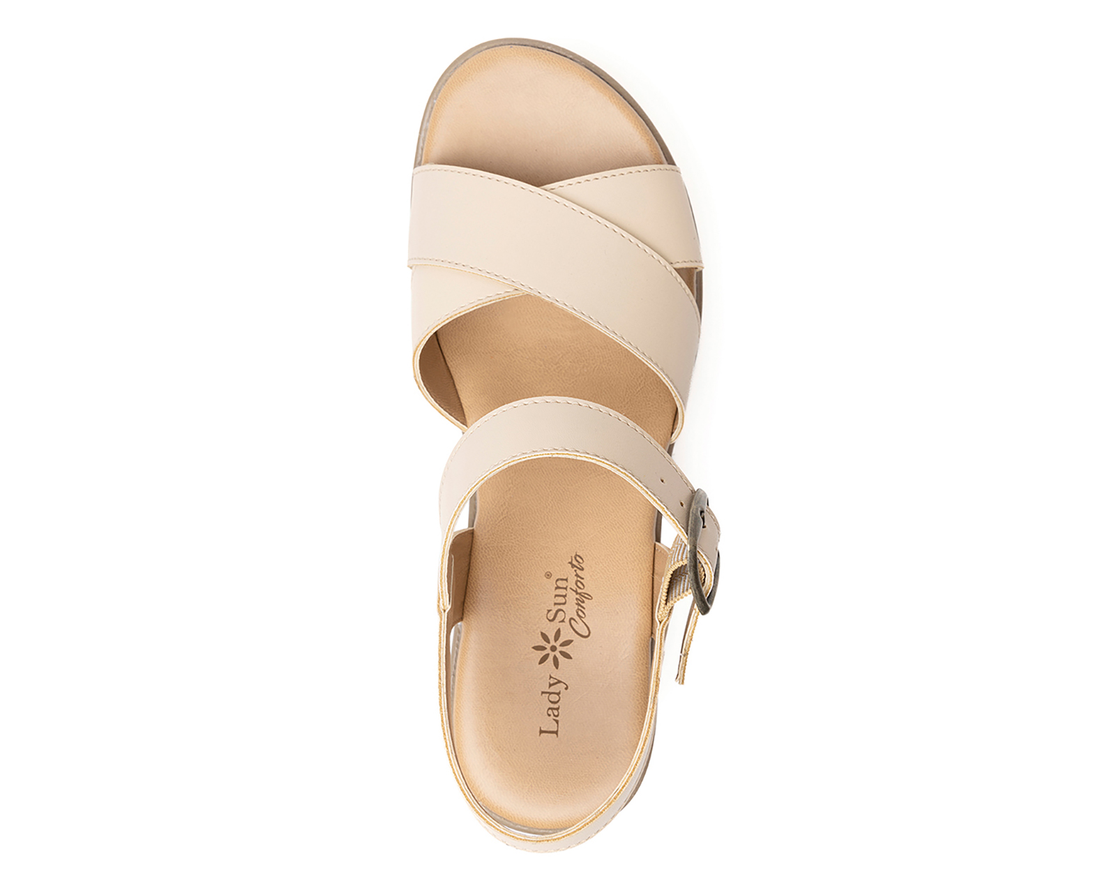 Foto 4 pulgar | Foto 3 | Sandalias de Tacón Lady Sun Conforto para Mujer