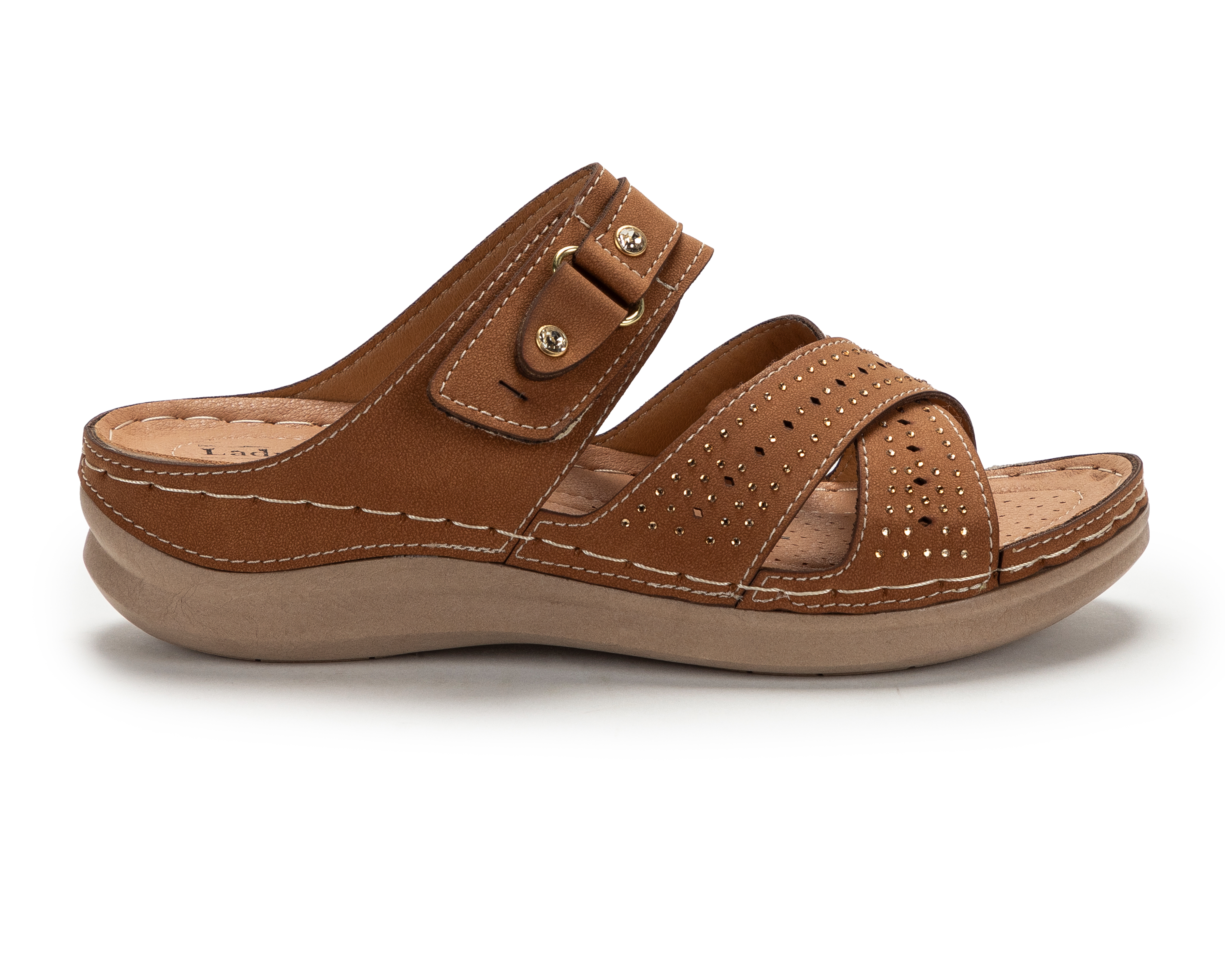 Foto 3 pulgar | Foto 2 | Sandalias Confort Lady Sun Conforto para Mujer