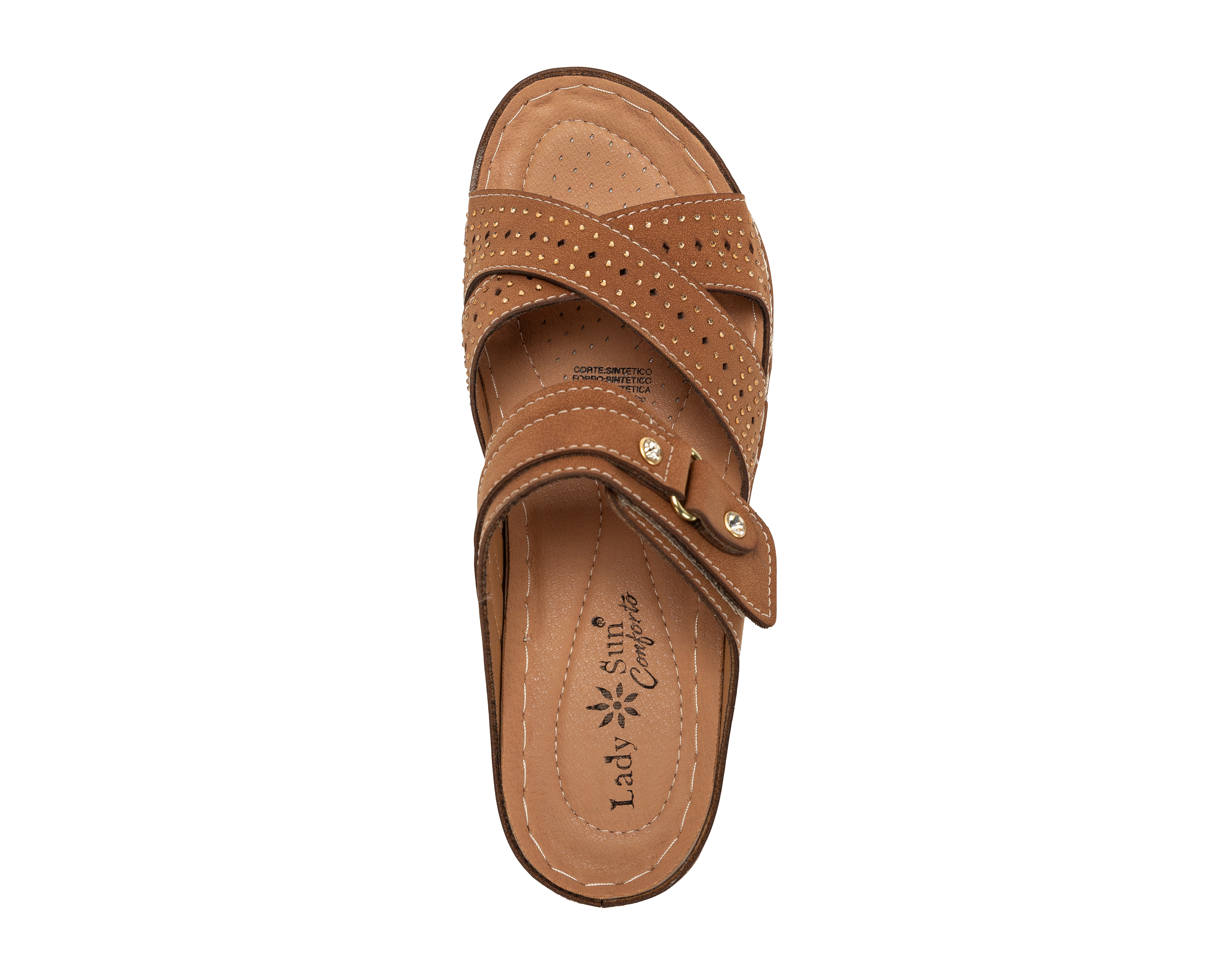 Foto 6 pulgar | Foto 5 | Sandalias Confort Lady Sun Conforto para Mujer