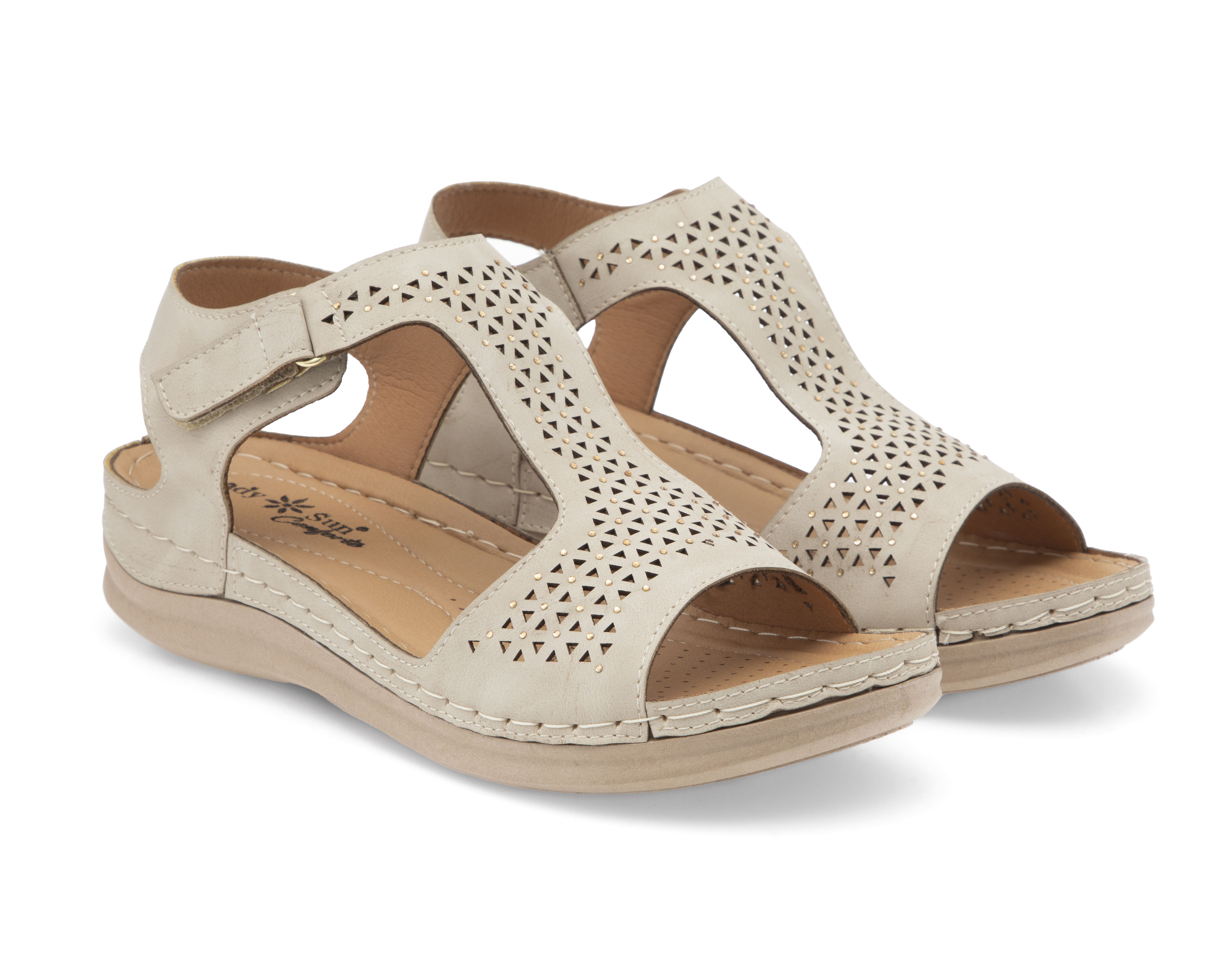 Foto 2 pulgar | Foto 1 | Sandalias Confort Lady Sun Conforto Softy para Mujer