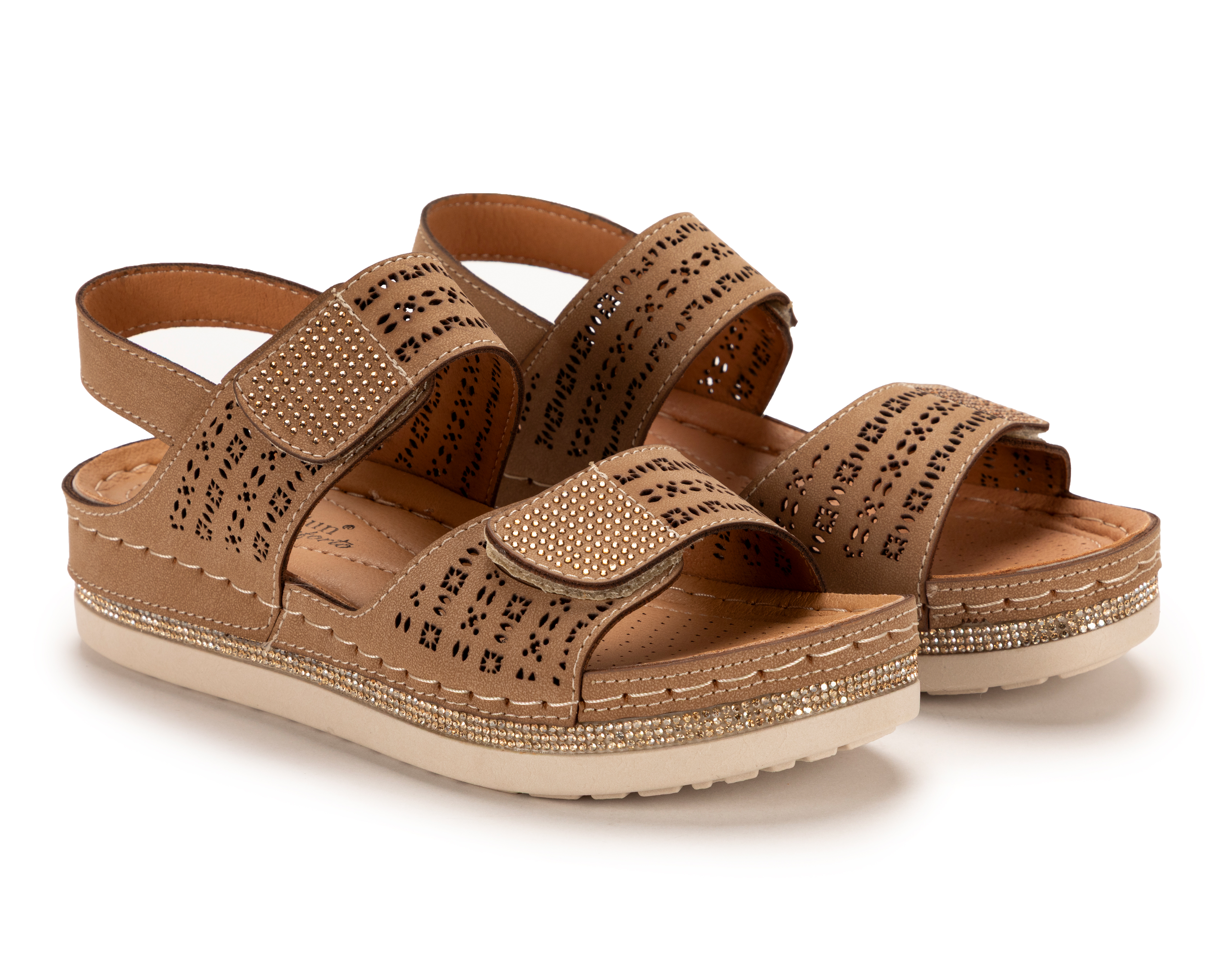 Foto 2 pulgar | Foto 1 | Sandalias Confort Lady Sun Conforto para Mujer