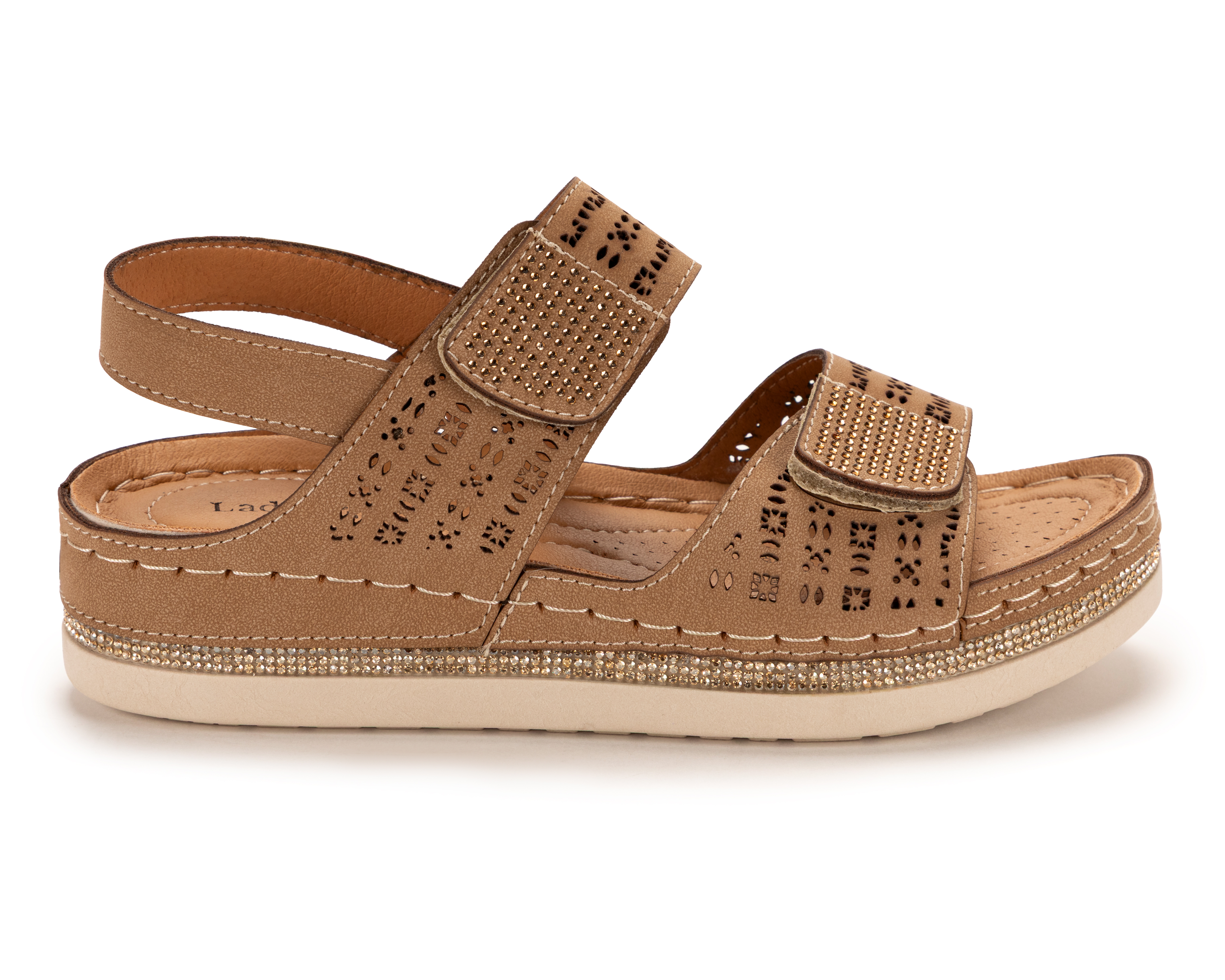 Foto 3 pulgar | Foto 2 | Sandalias Confort Lady Sun Conforto para Mujer