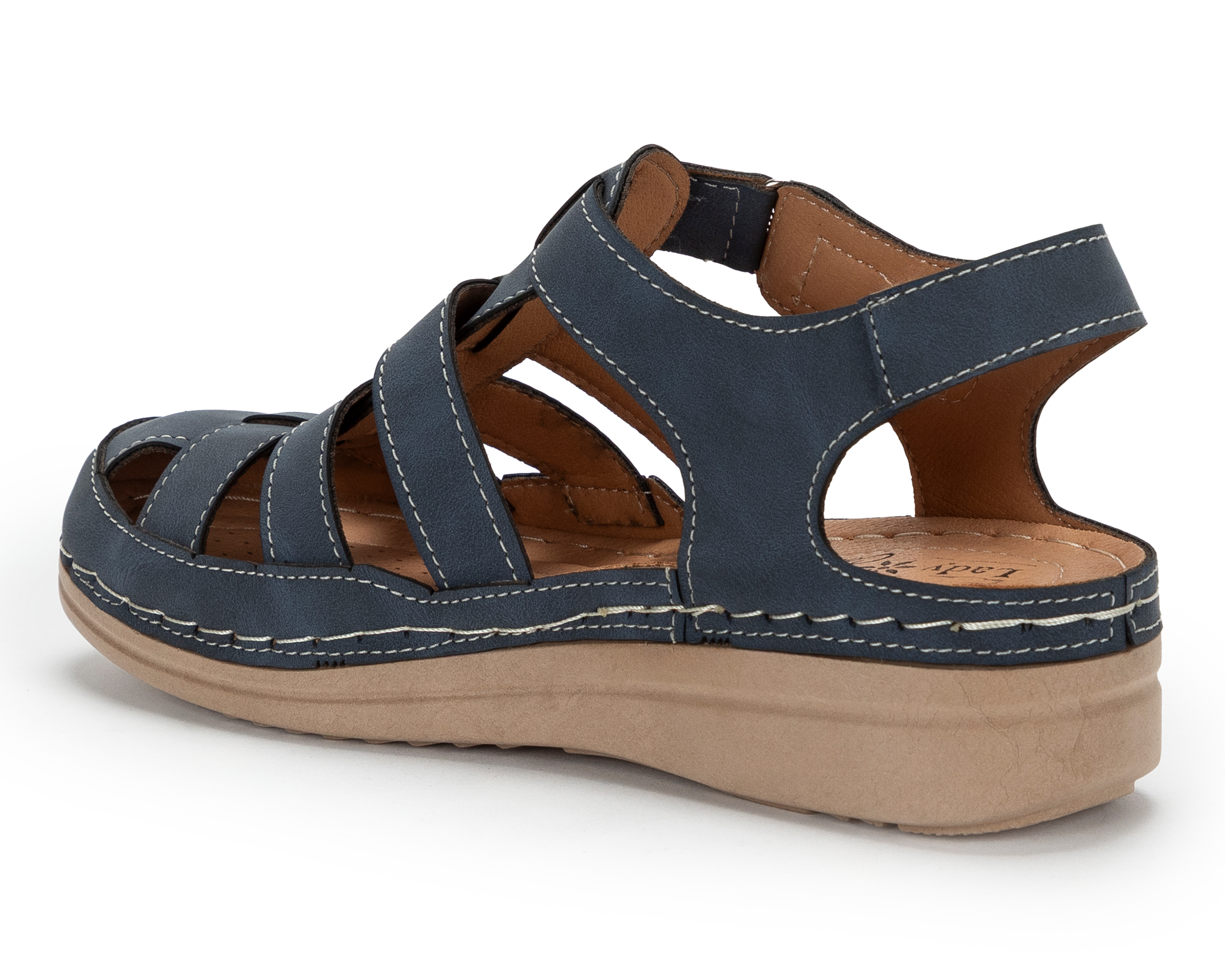 Foto 4 pulgar | Foto 3 | Sandalias Confort Lady Sun Conforto para Mujer
