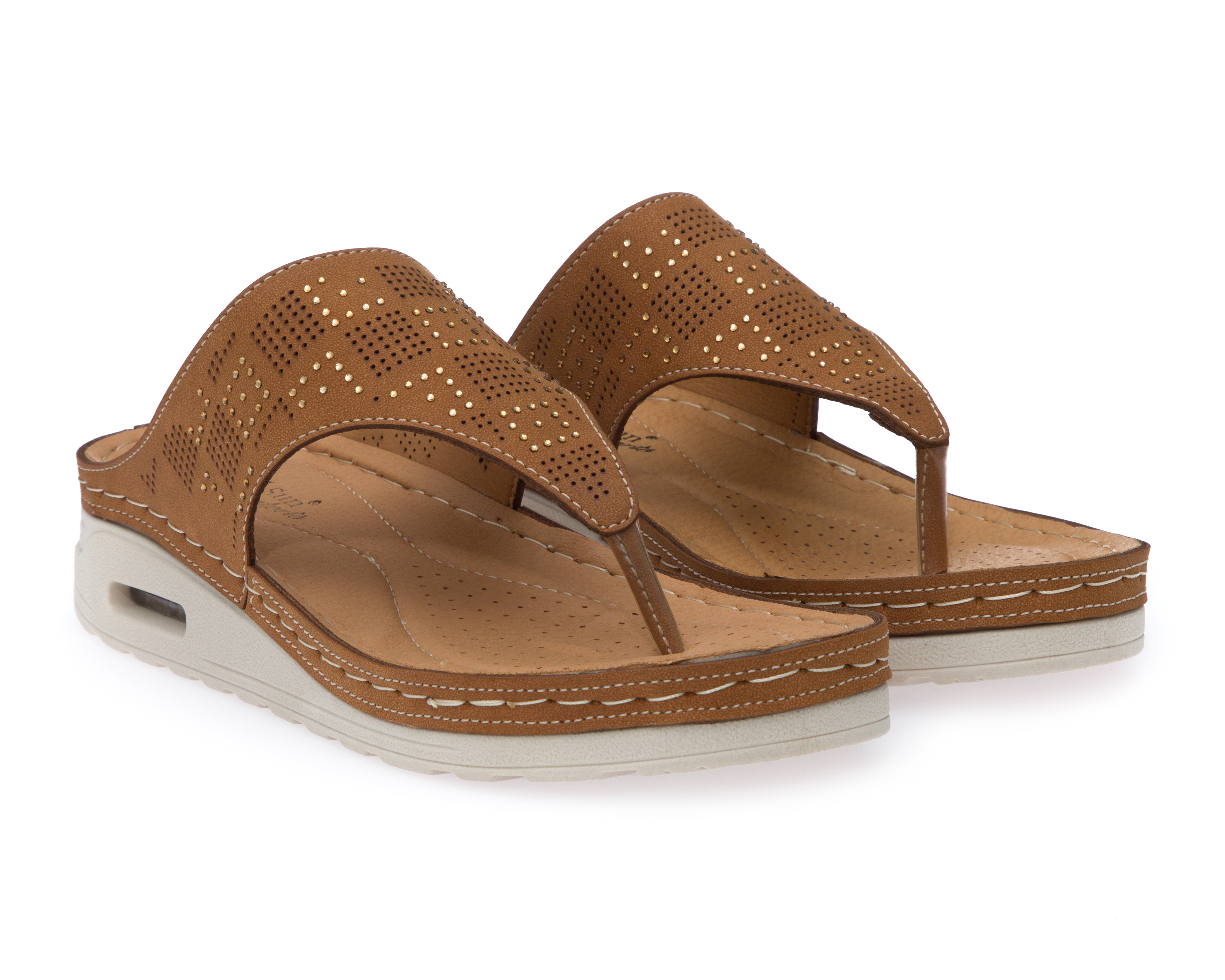 Foto 2 pulgar | Foto 1 | Sandalias Confort Lady Sun Conforto Canada para Mujer