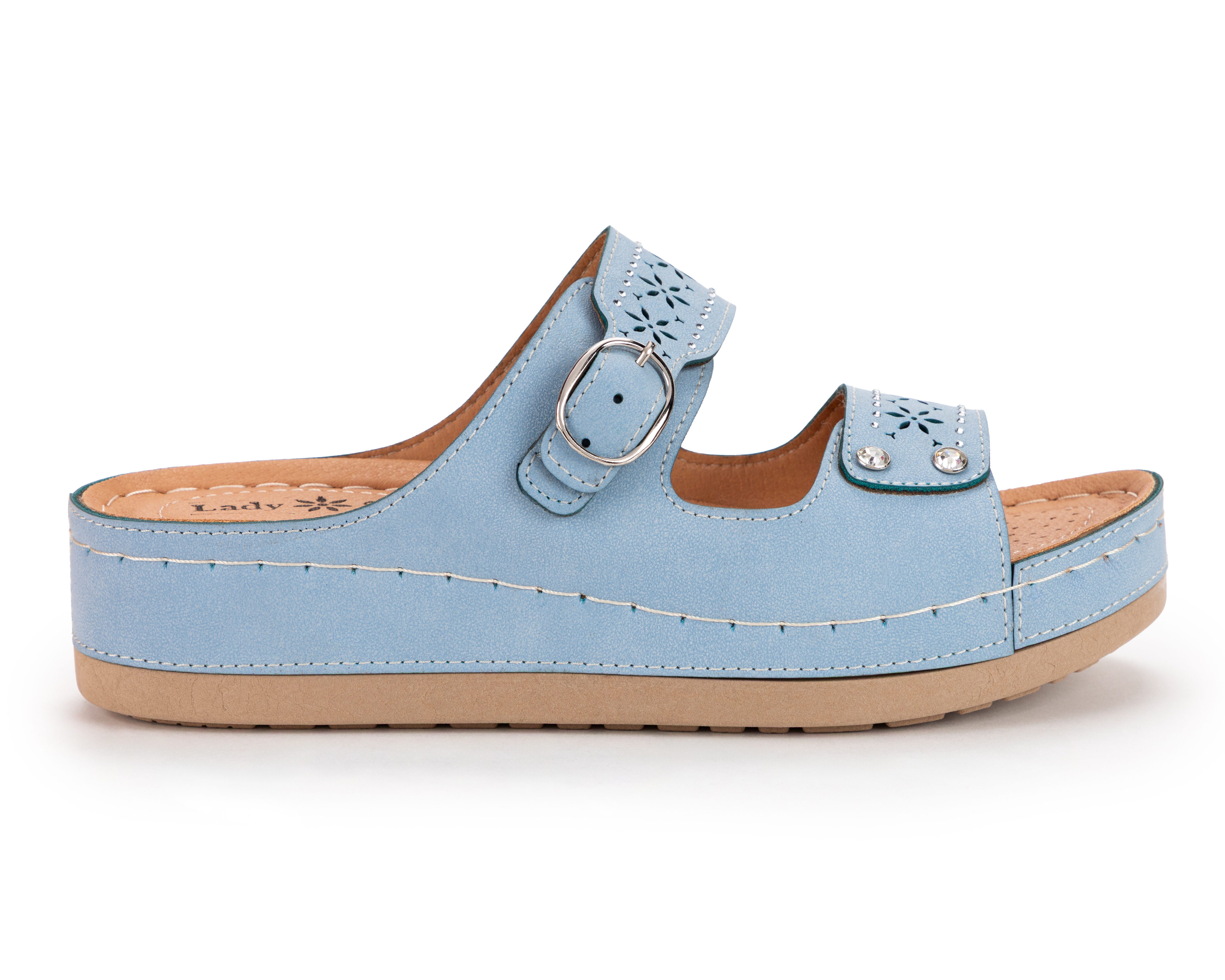 Foto 3 pulgar | Foto 2 | Sandalias Confort Lady Sun Conforto Turquia para Mujer