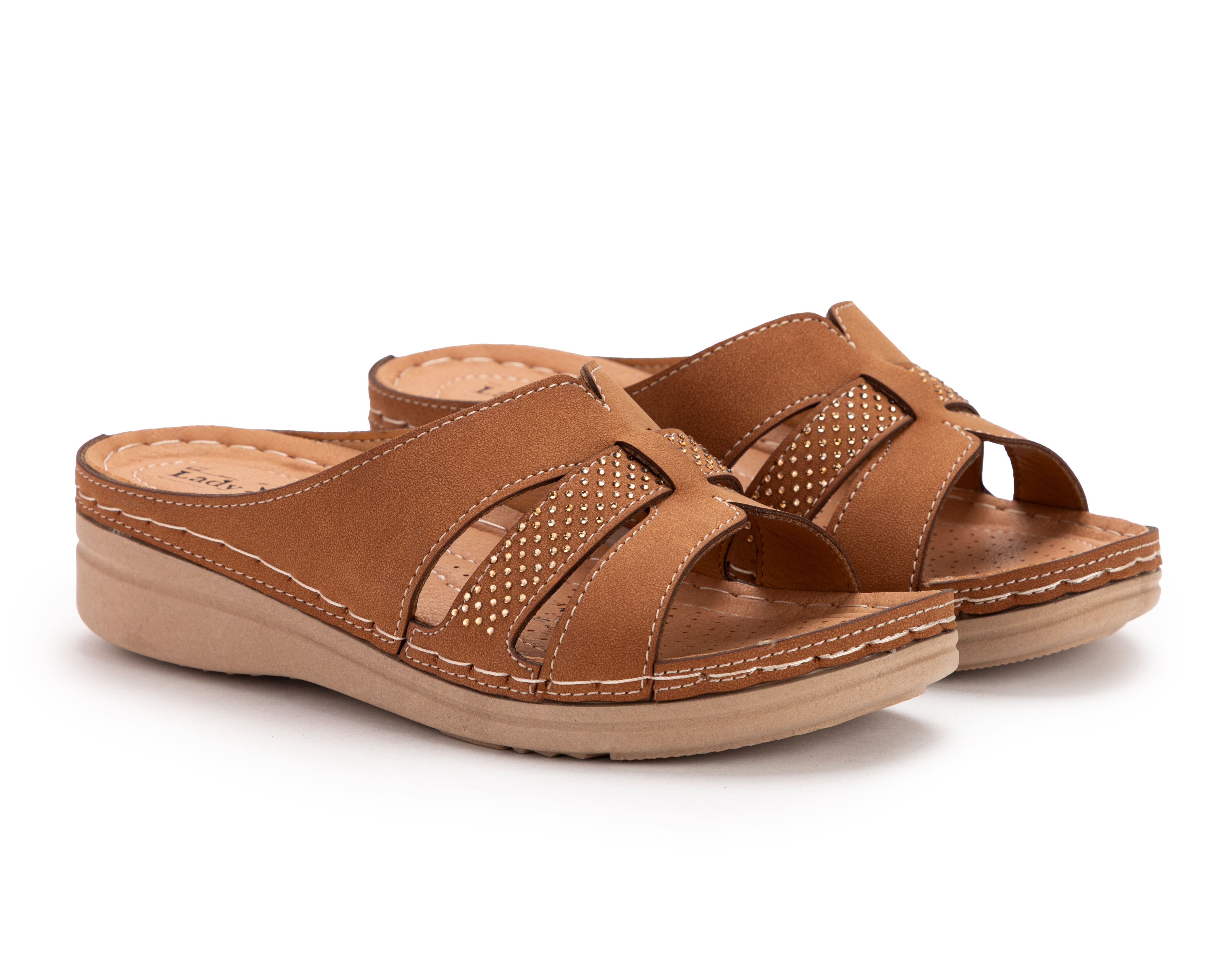 Foto 2 pulgar | Foto 1 | Sandalias Confort Lady Sun Conforto Alexa para Mujer