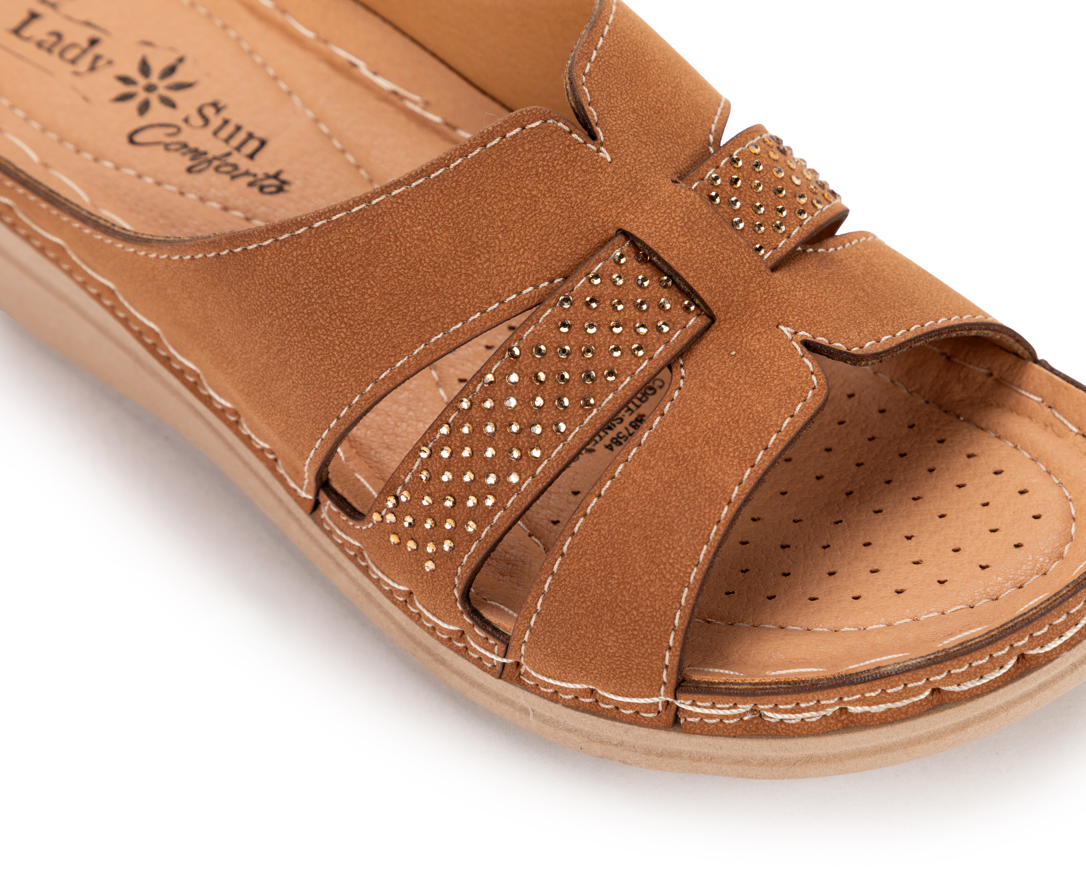 Foto 7 pulgar | Foto 6 | Sandalias Confort Lady Sun Conforto Alexa para Mujer