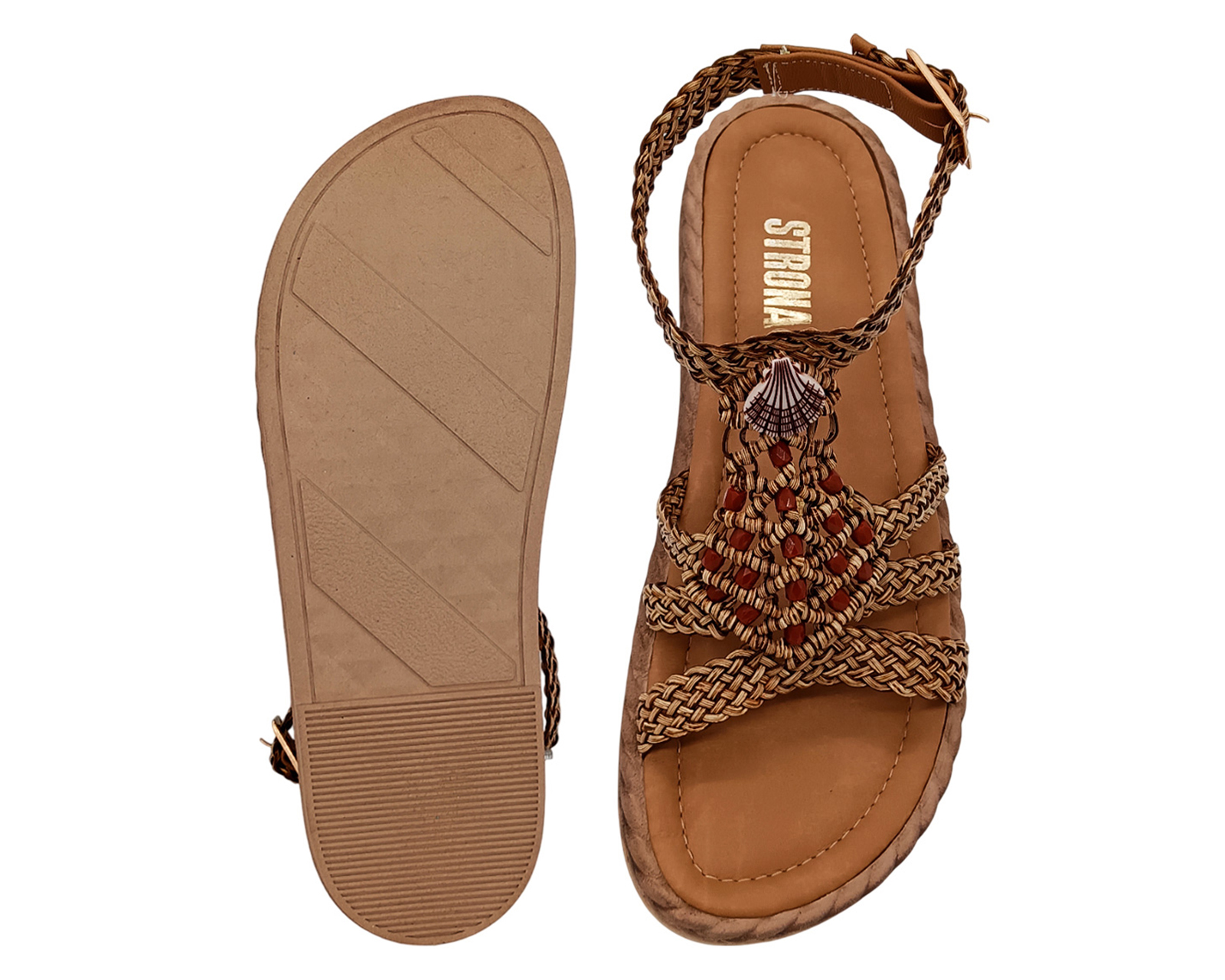 Foto 3 pulgar | Foto 2 | Sandalias Casuales Strona para Mujer