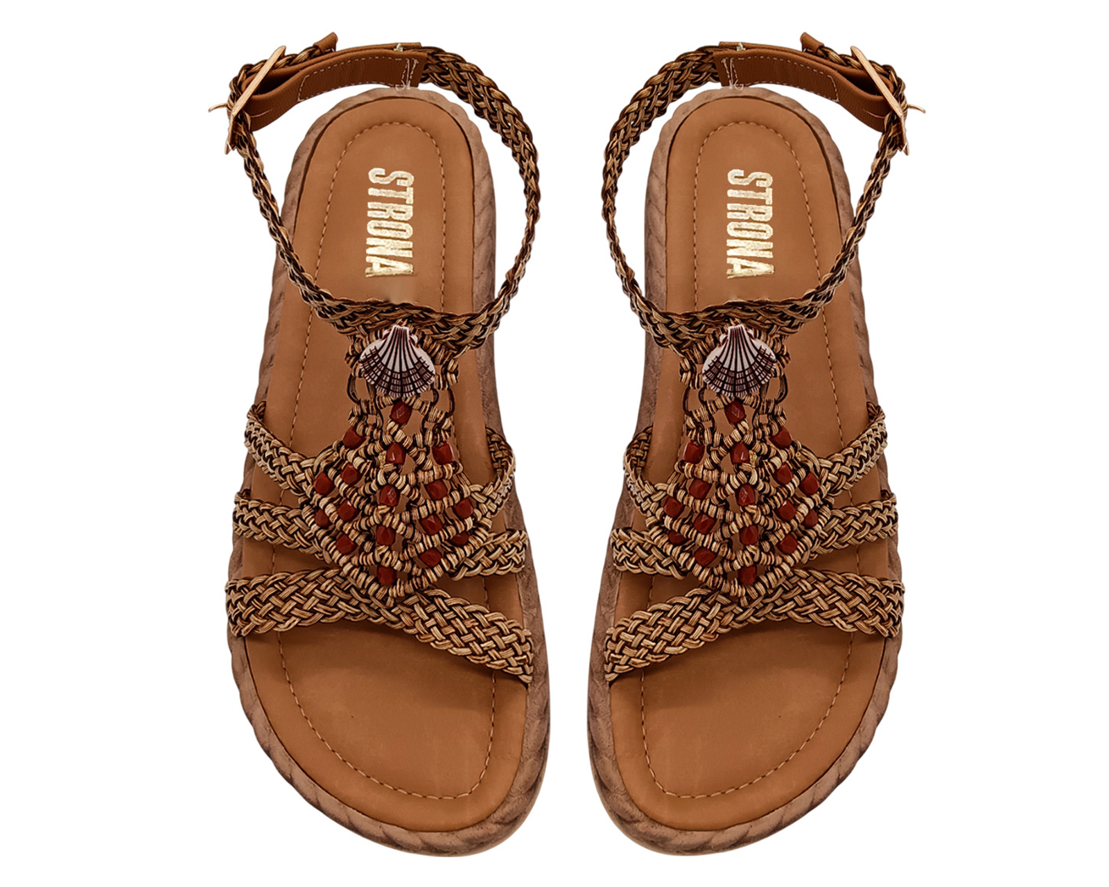 Foto 4 pulgar | Foto 3 | Sandalias Casuales Strona para Mujer