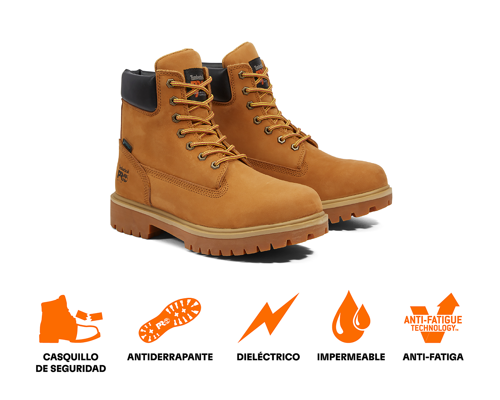Foto 8 pulgar | Foto 7 | Botas de Trabajo Timberland PRO de Piel para Hombre