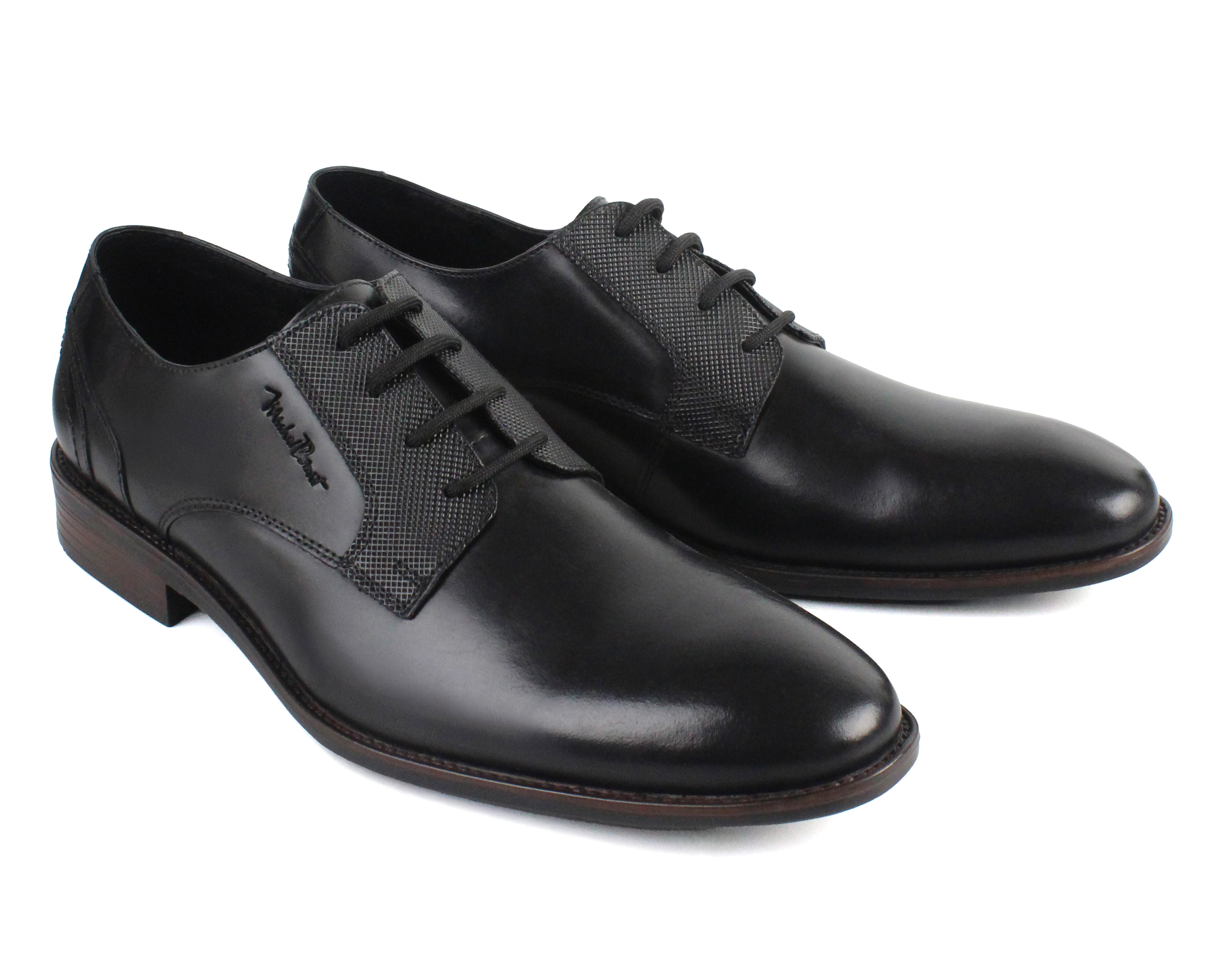 Foto 2 pulgar | Foto 1 | Zapatos de Vestir Michel Domit de Piel para Hombre