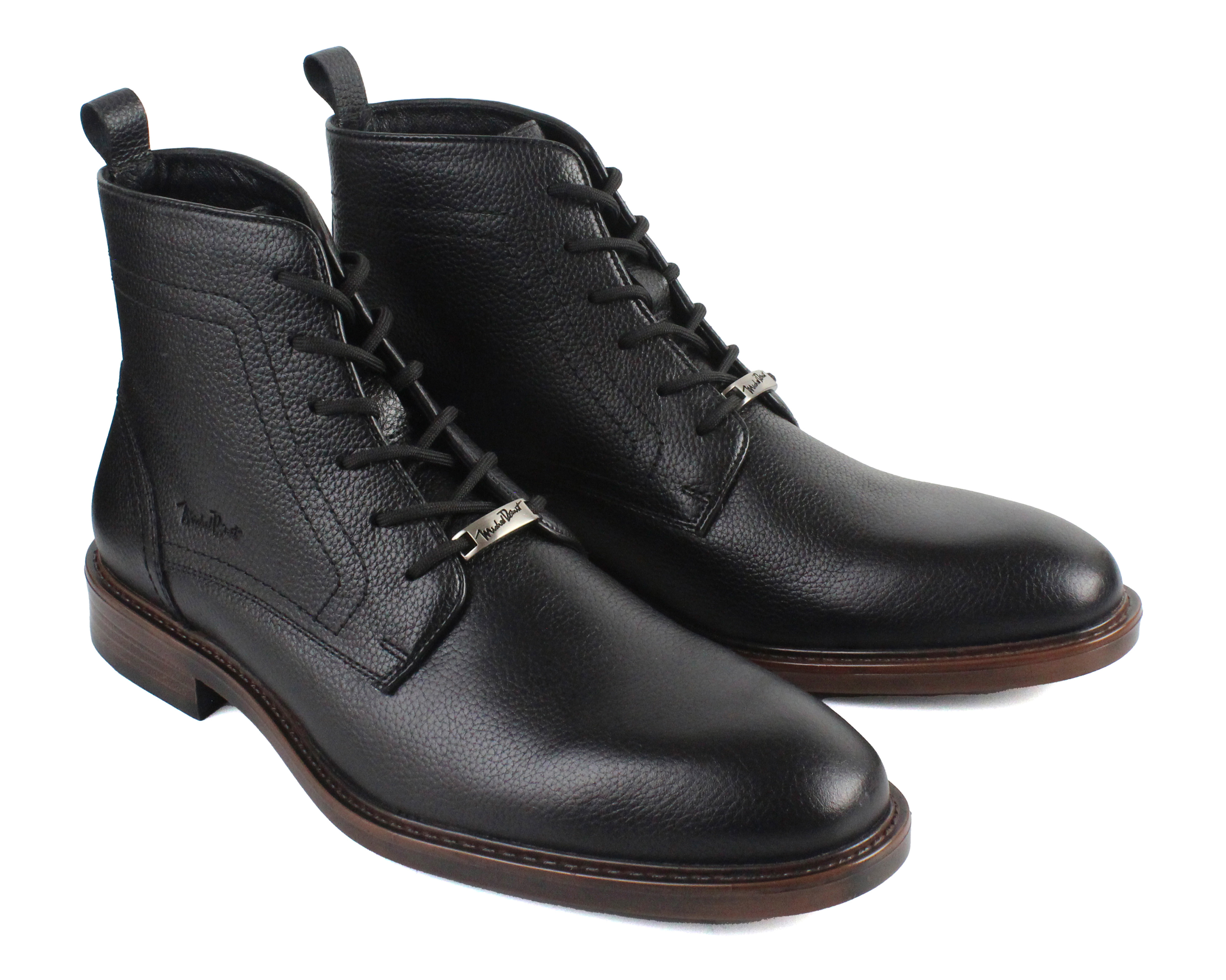 Foto 2 pulgar | Foto 1 | Botas Casuales Michel Domit de Piel para Hombre