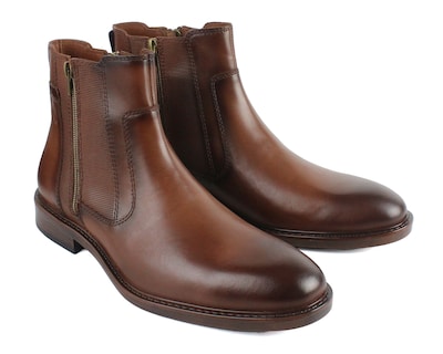 Foto 1 | Foto 1 | Botas Casuales Michel Domit de Piel para Hombre