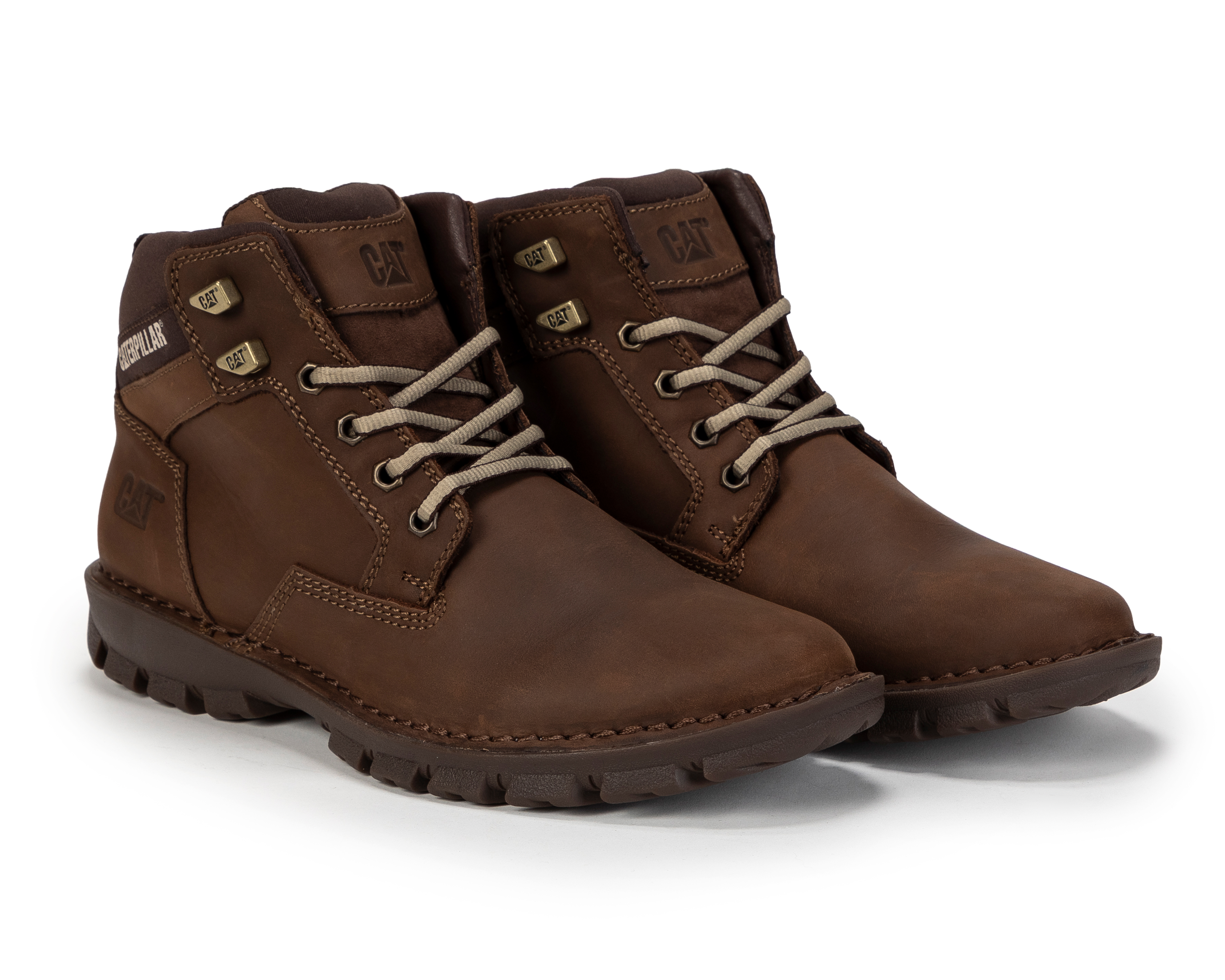 Foto 1 | Foto 1 | Botas Casuales CAT de Piel para Hombre