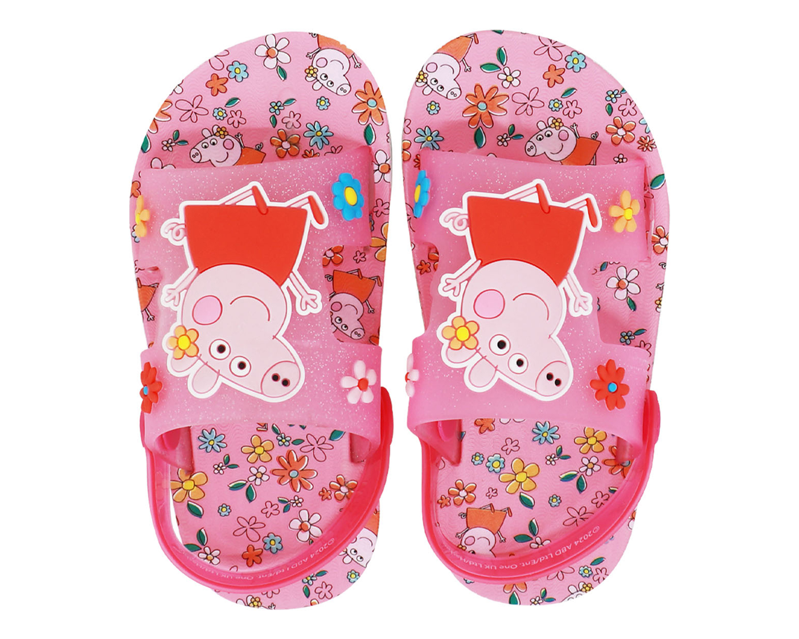 Foto 4 pulgar | Foto 3 | Sandalias de Playa Peppa Pig para Niña