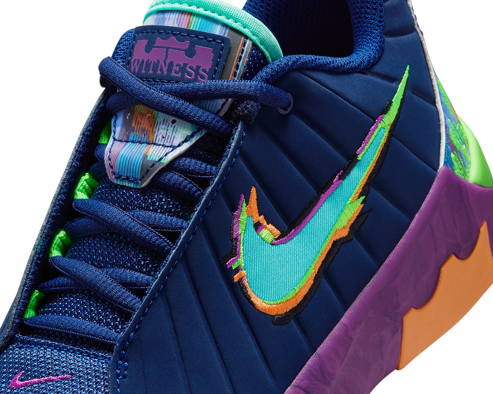 Foto 8 pulgar | Foto 7 | Tenis para Basquetbol Nike Lebron Witness IX Juveniles