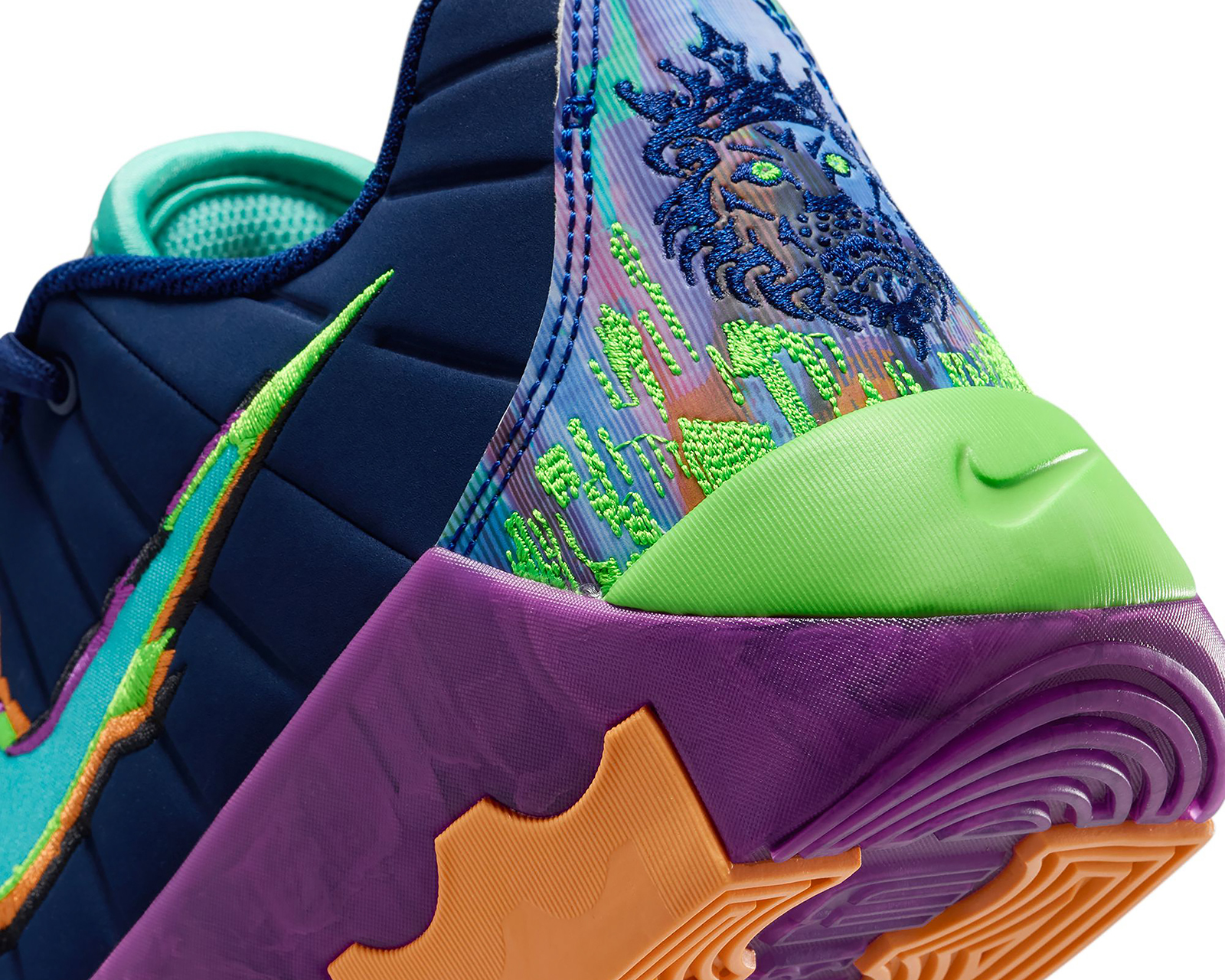 Foto 9 pulgar | Foto 8 | Tenis para Basquetbol Nike Lebron Witness IX Juveniles