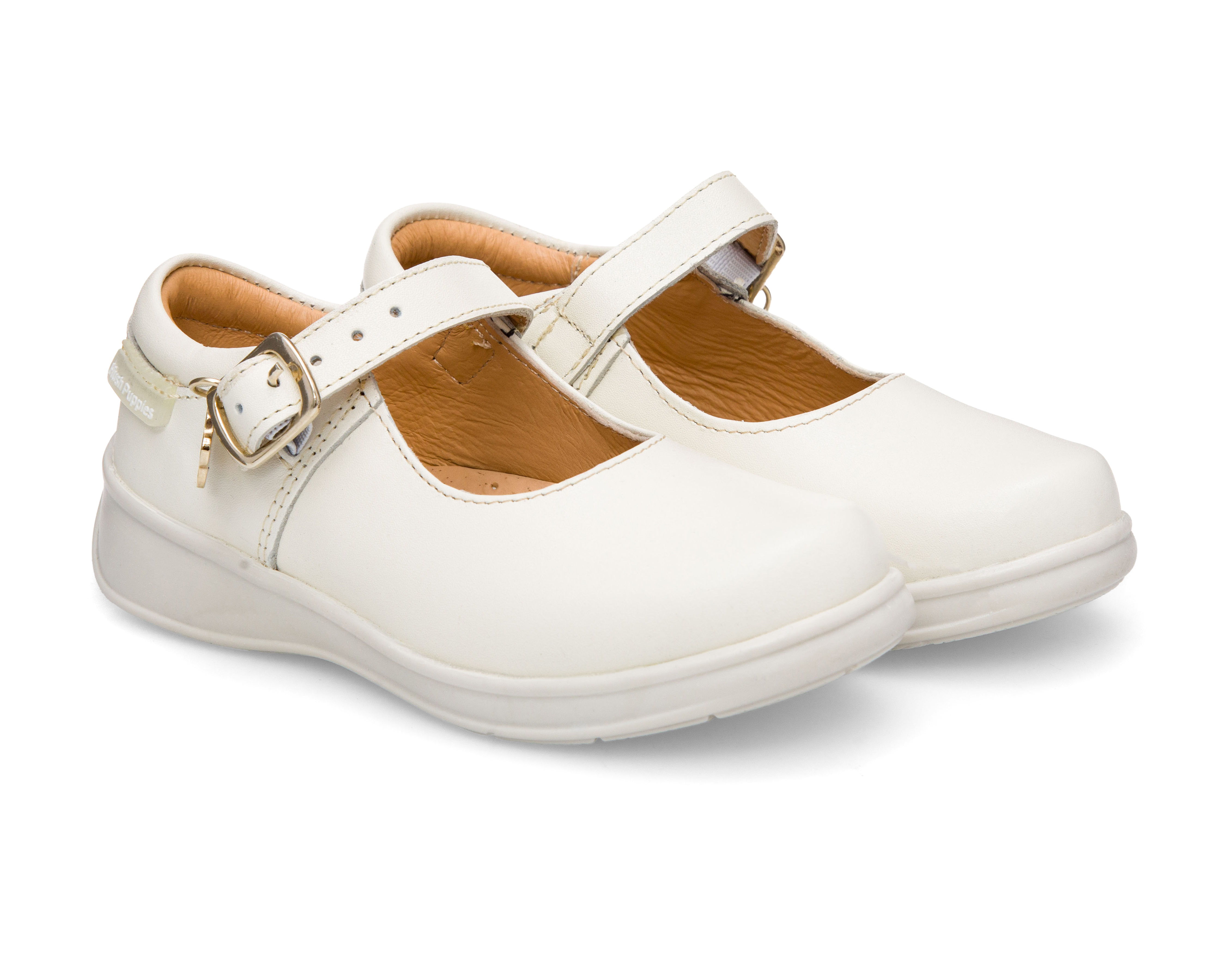 Foto 2 pulgar | Foto 1 | Zapatos Casuales Hush Puppies de Piel para Niña