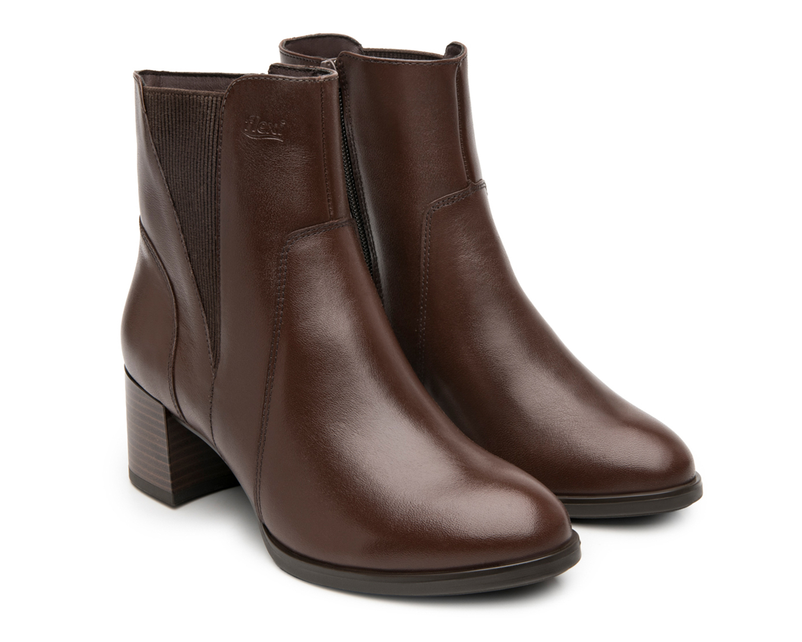 Botas Vaqueras Flexi Mercedes de Piel para Mujer