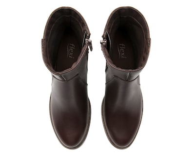 Foto 5 | Foto 5 | Botas Casuales Flexi Cayetana de Piel para Mujer